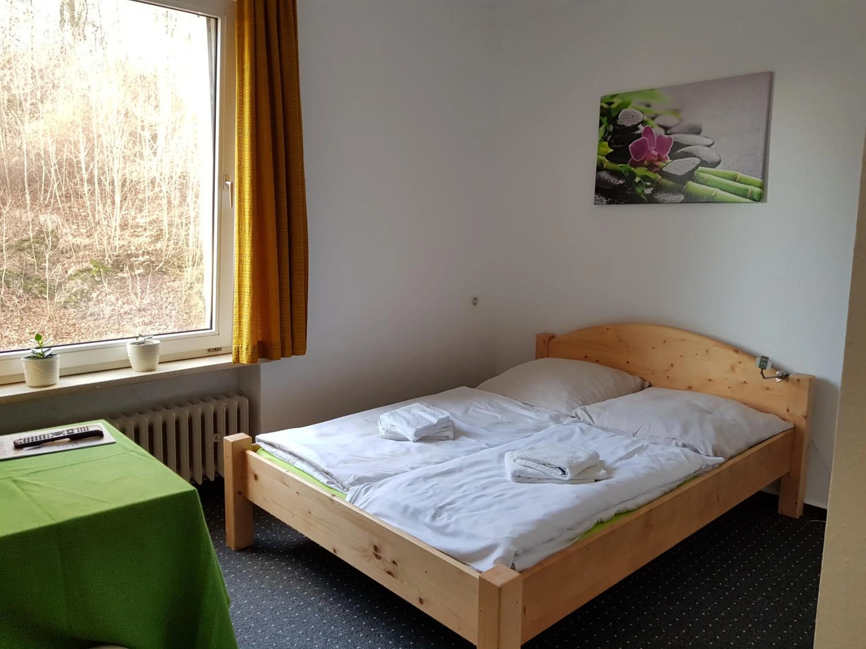 Bed in Berghotel