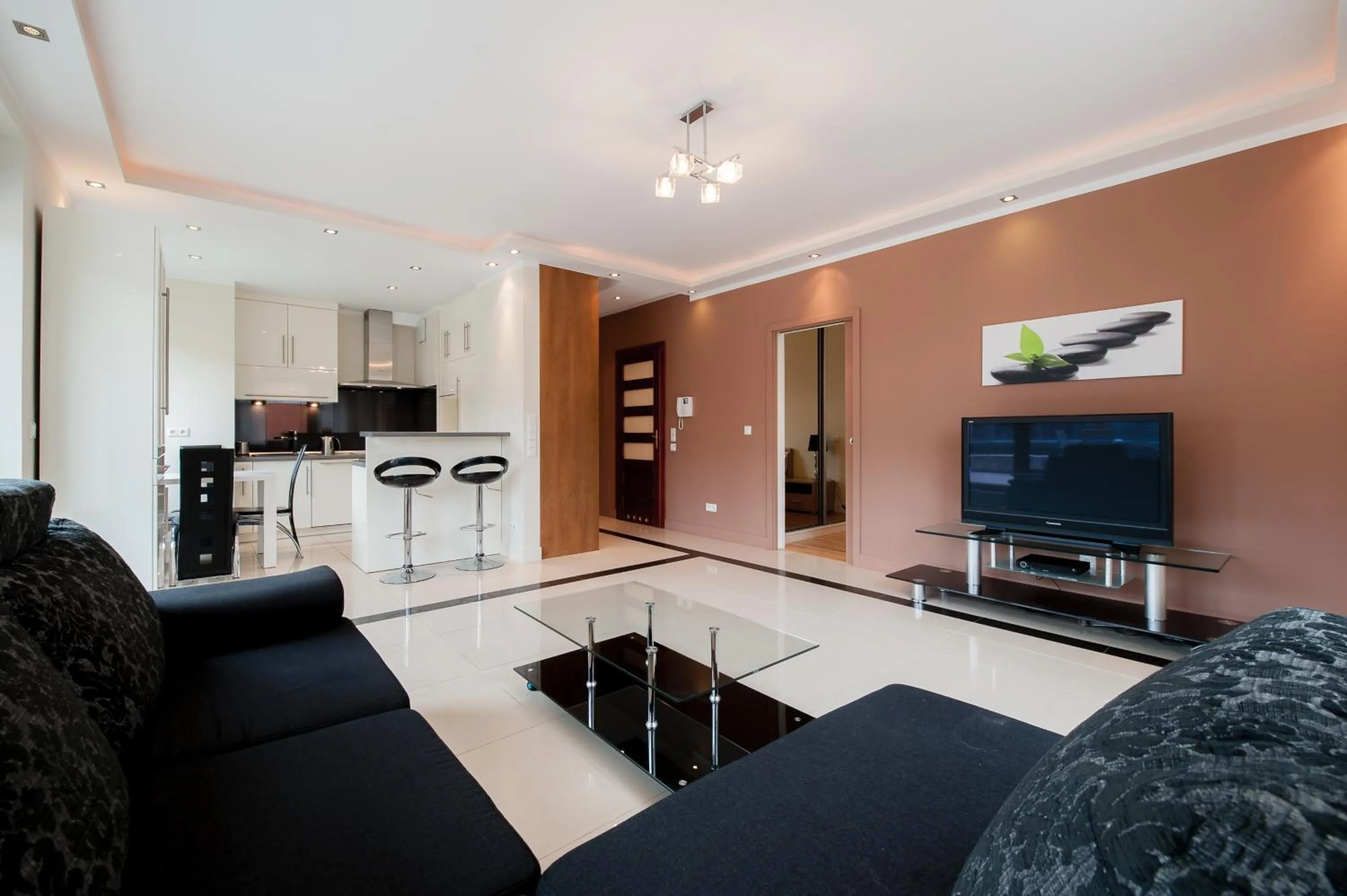 Living room in EXCLUSIVE Aparthotel