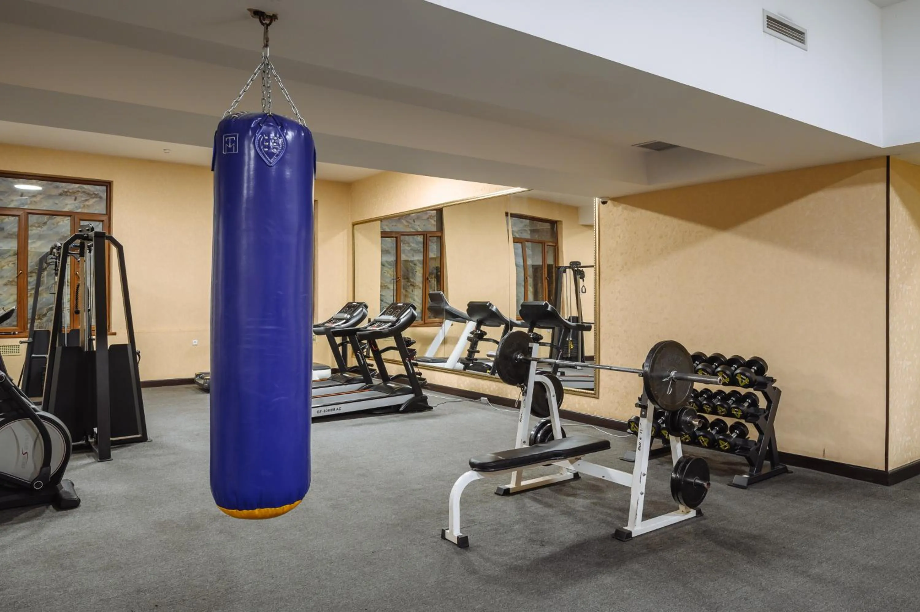 Fitness centre/facilities in Daniel Hill Hotel
