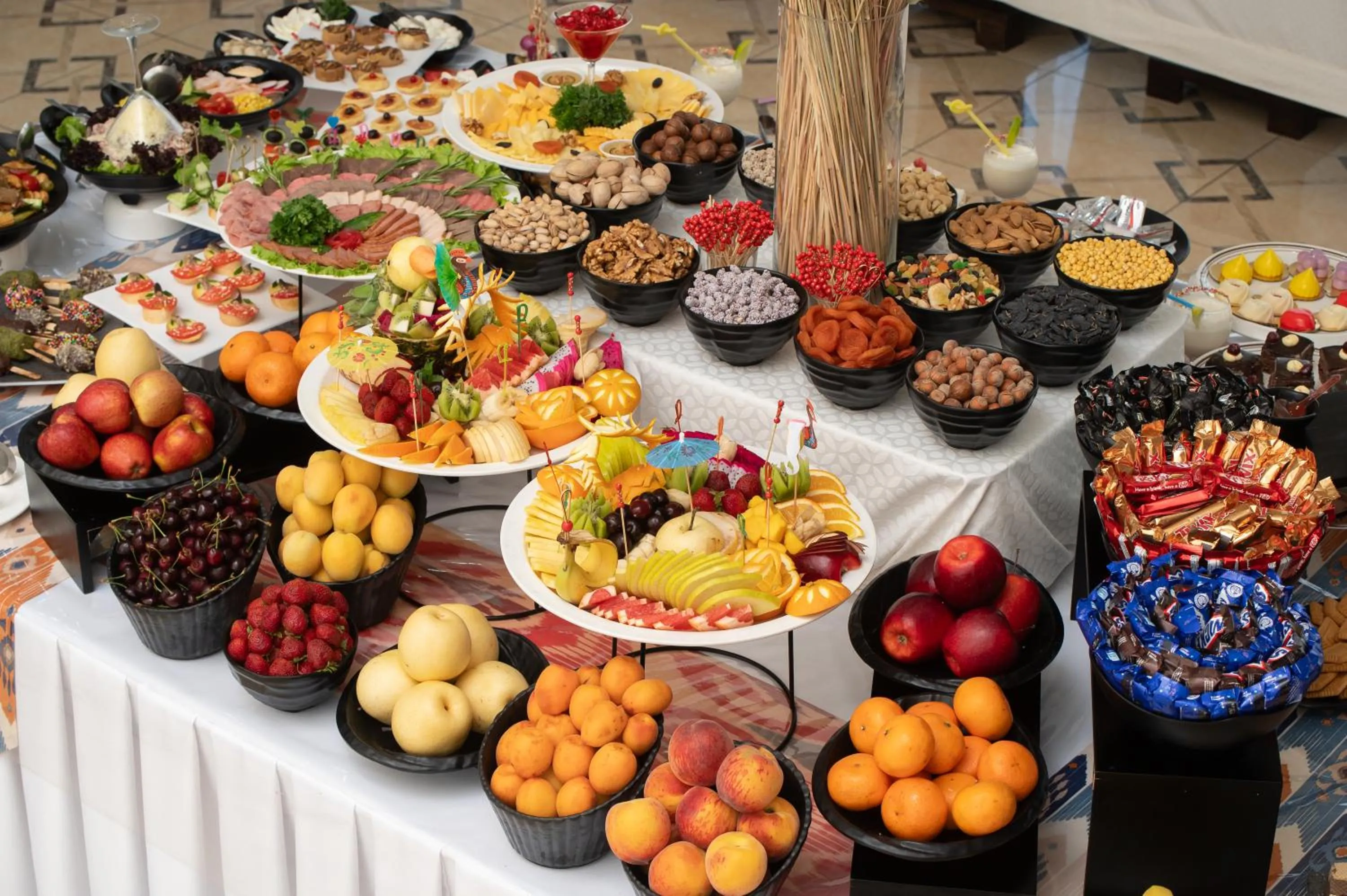 Buffet breakfast in Daniel Hill Hotel