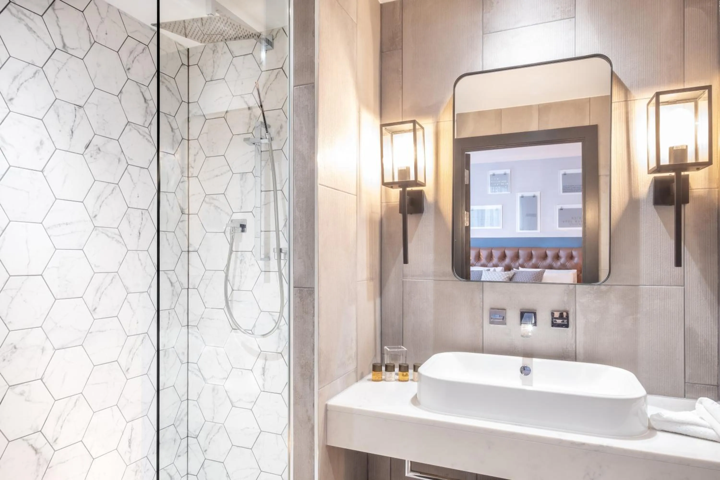 Shower in Hotel Indigo Manchester - Victoria Station by IHG