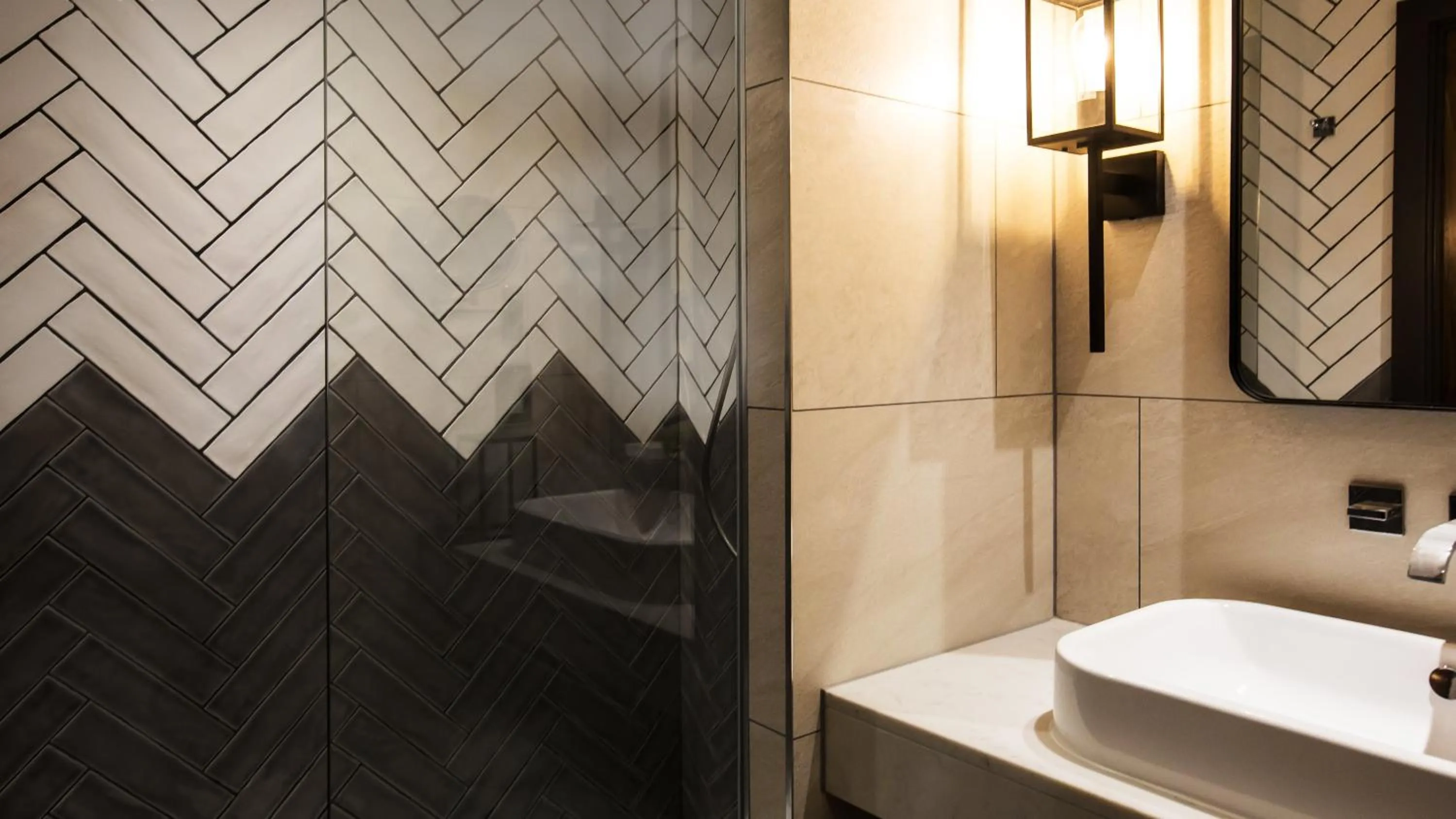 Shower in Hotel Indigo Manchester - Victoria Station by IHG