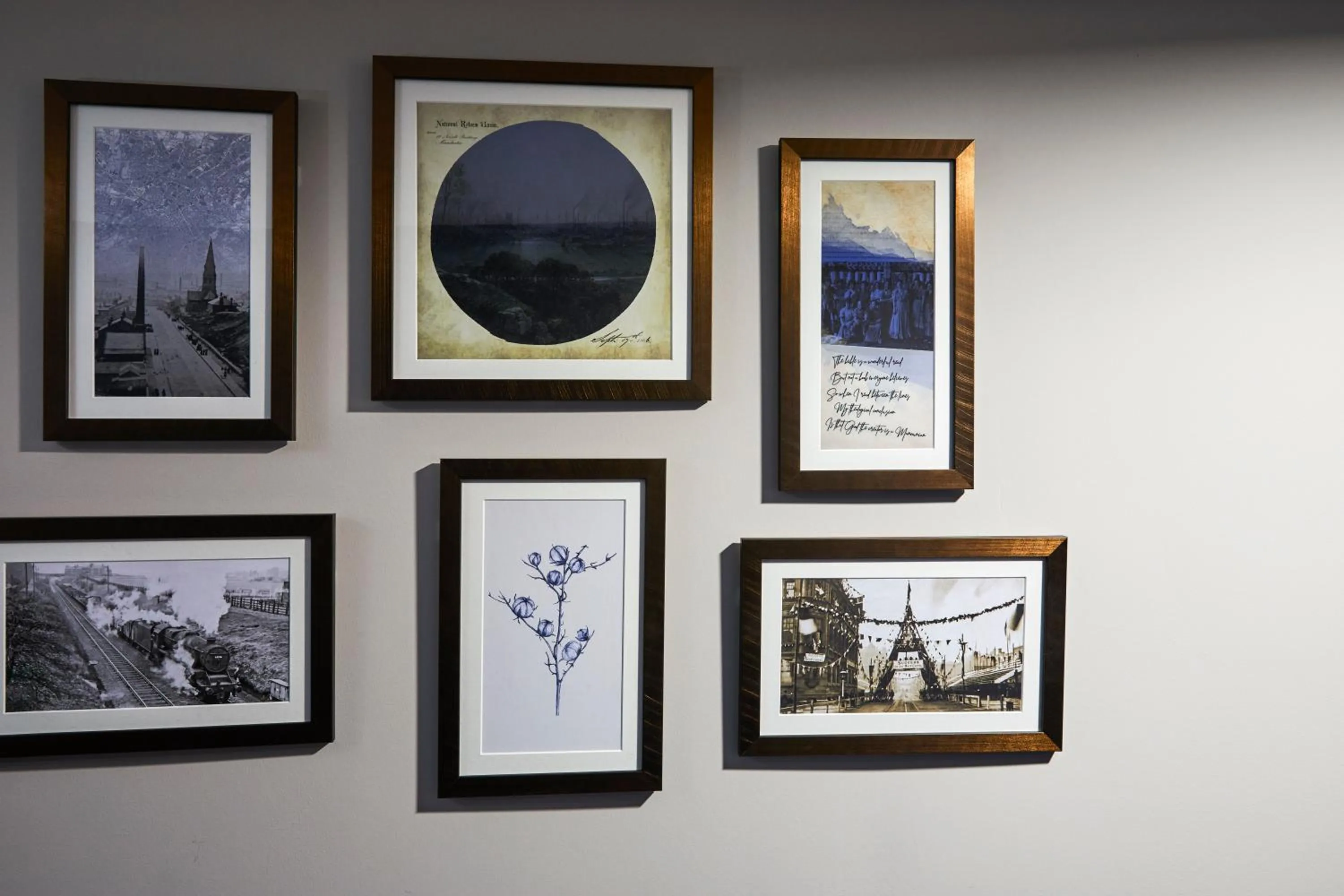 Decorative detail in Hotel Indigo Manchester - Victoria Station by IHG