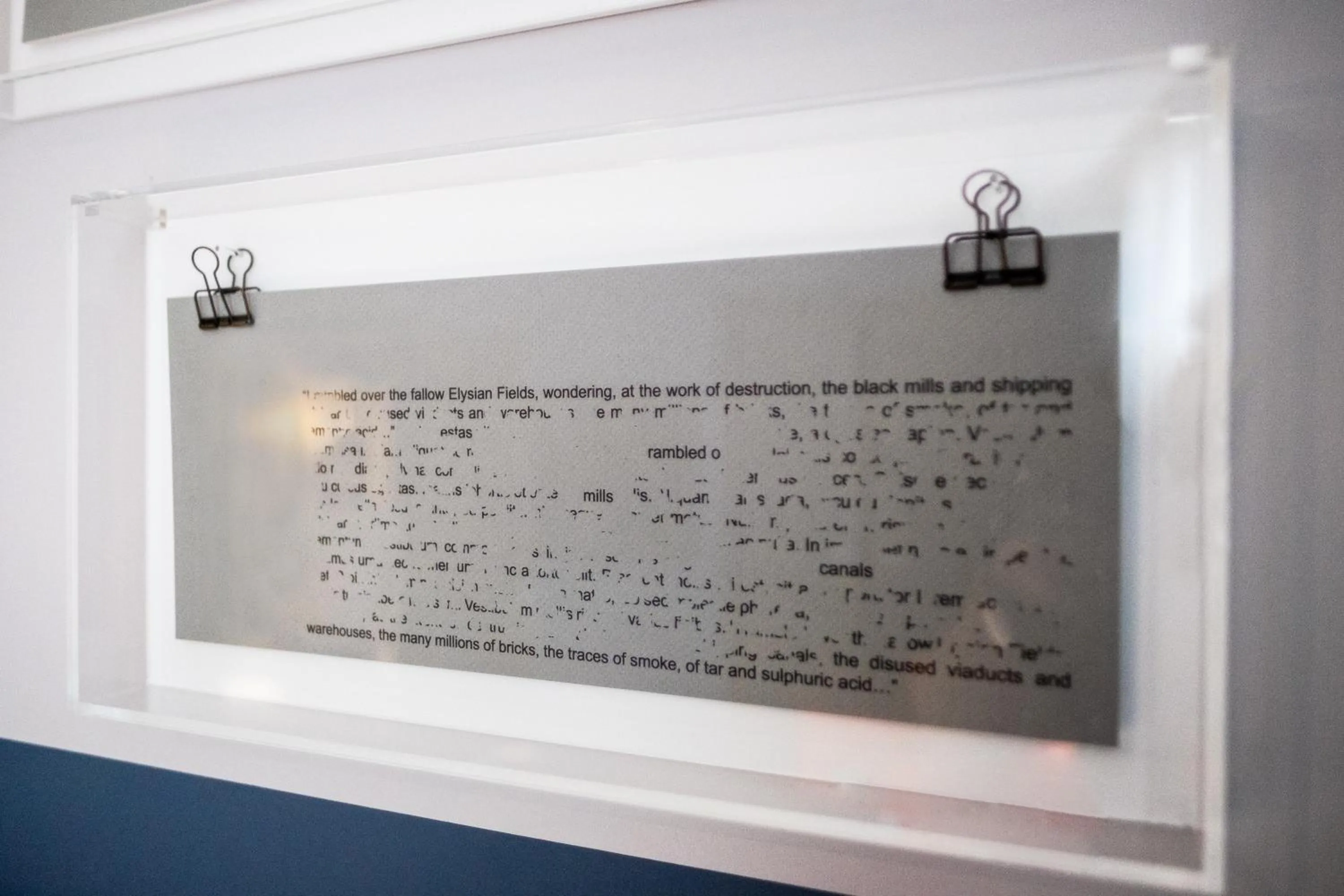 Decorative detail in Hotel Indigo Manchester - Victoria Station by IHG