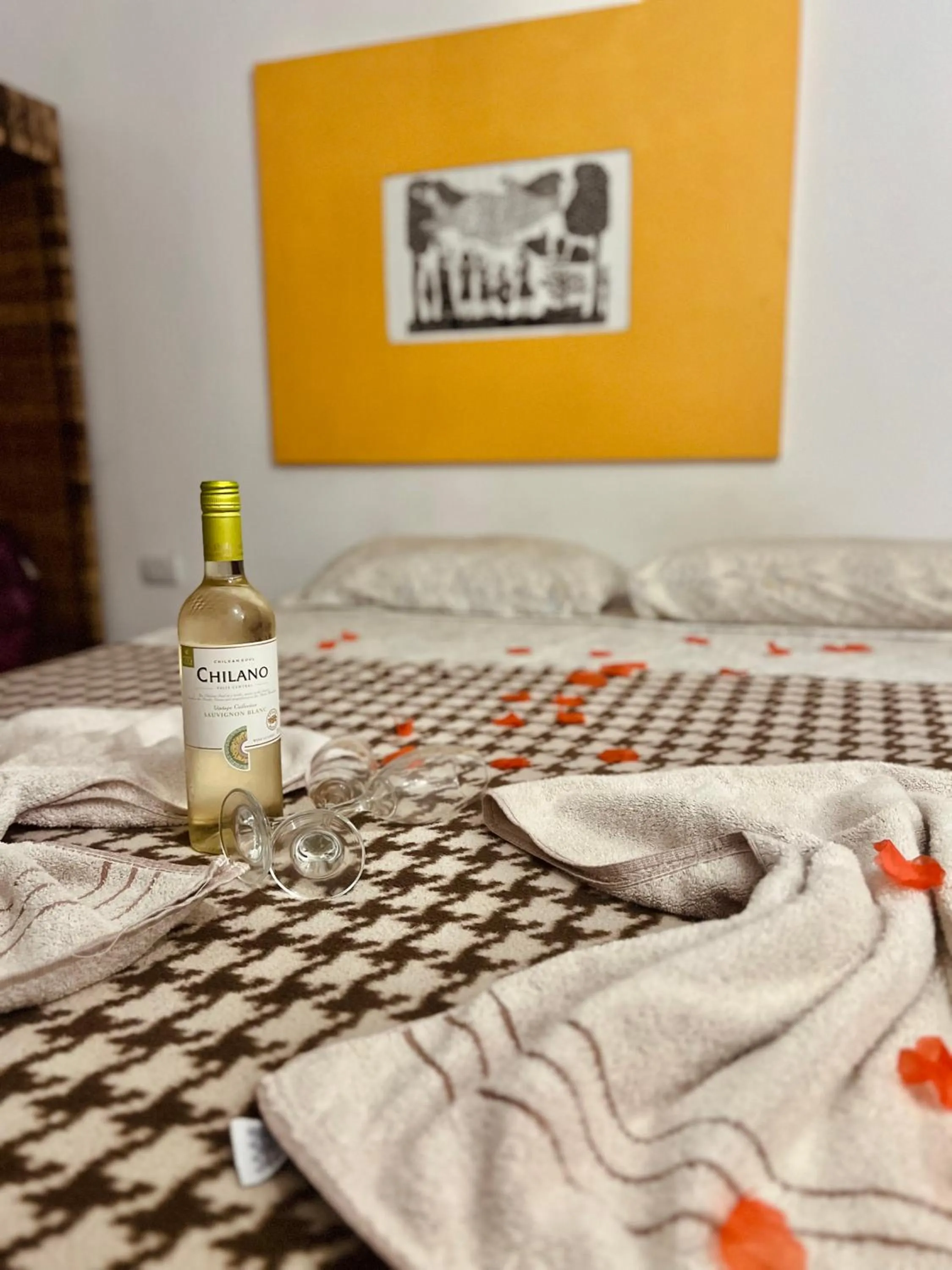 Bed in Pousada Costa Tropical