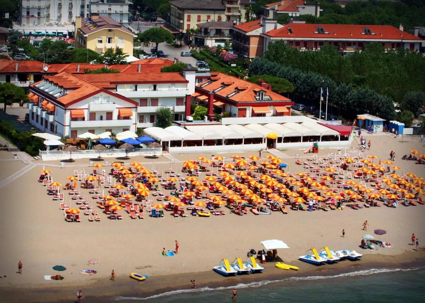Bird's eye view in Hotel Righetto Fronte Mare