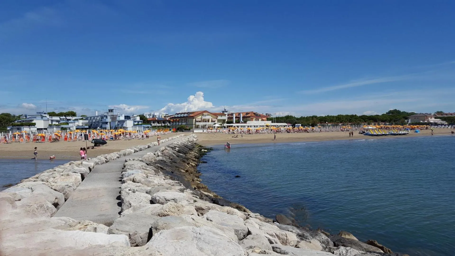 Natural landscape in Hotel Righetto Fronte Mare