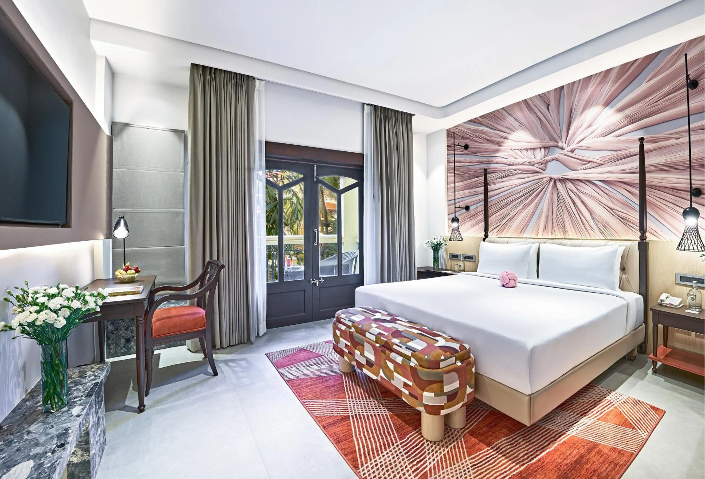 Living room, Bed in Country Inn & Suites by Radisson, Goa Candolim