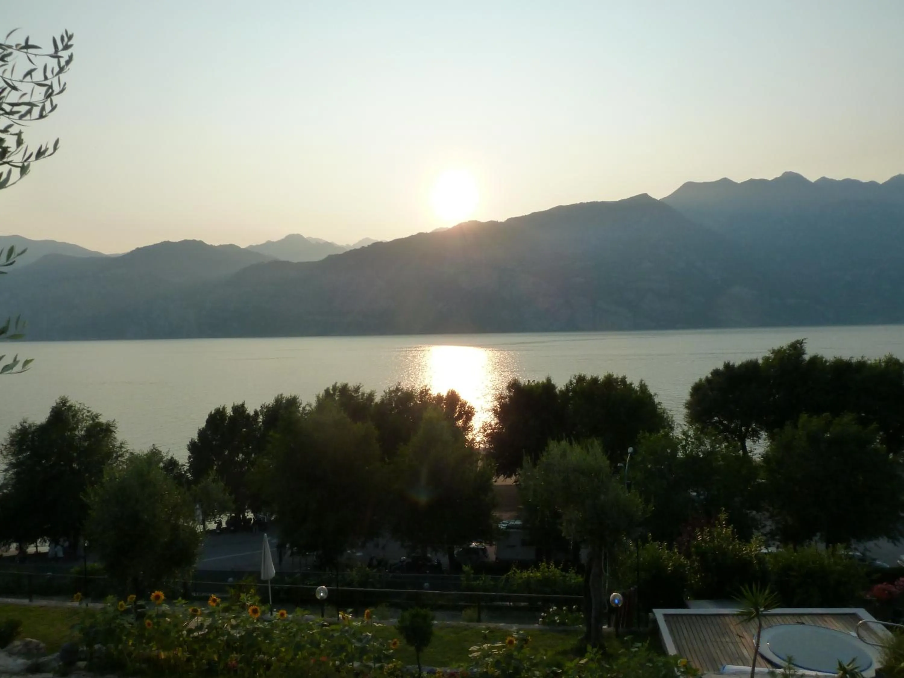 Natural landscape in Villa Treccani Apartments