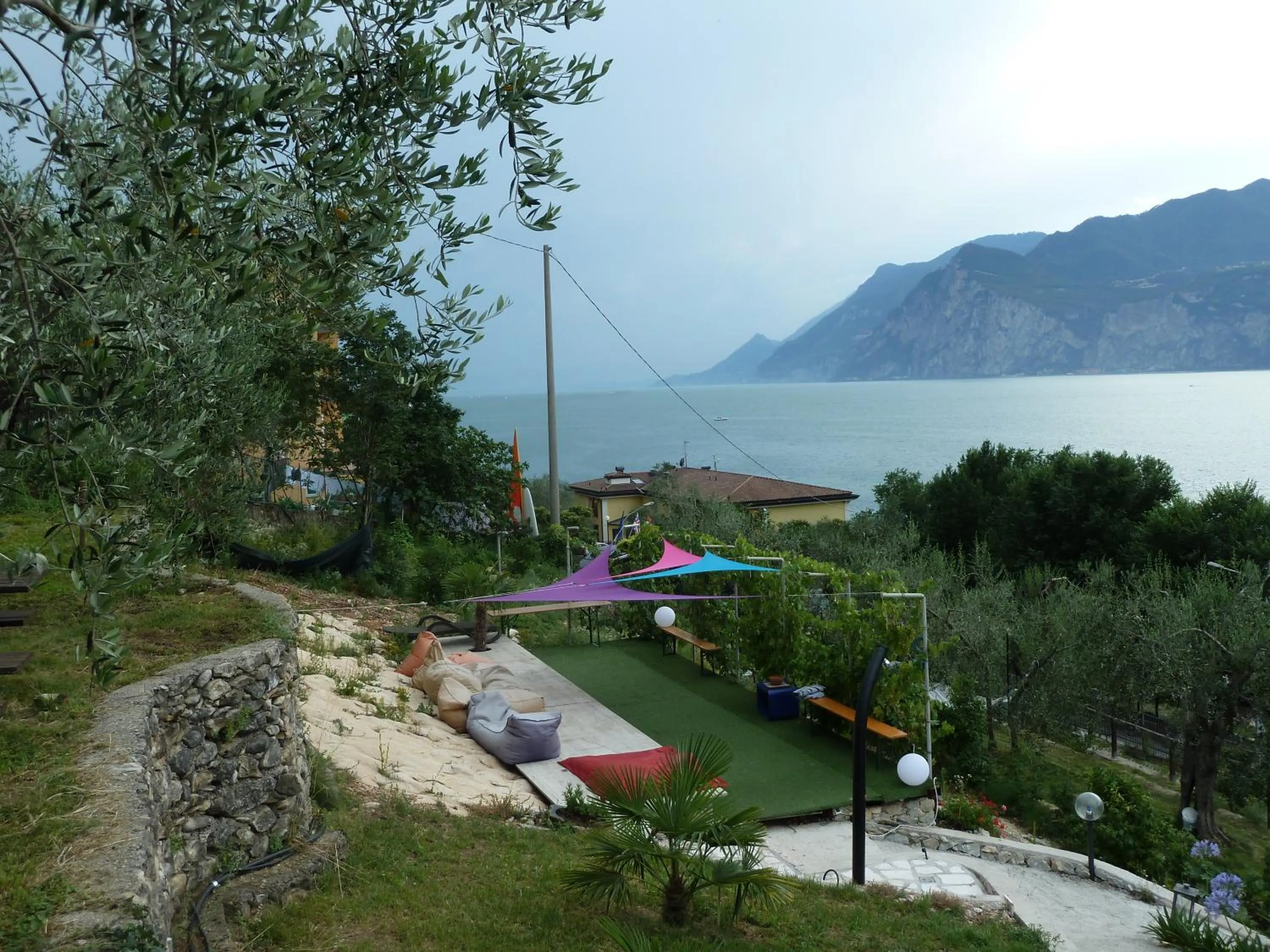 Garden in Villa Treccani Apartments