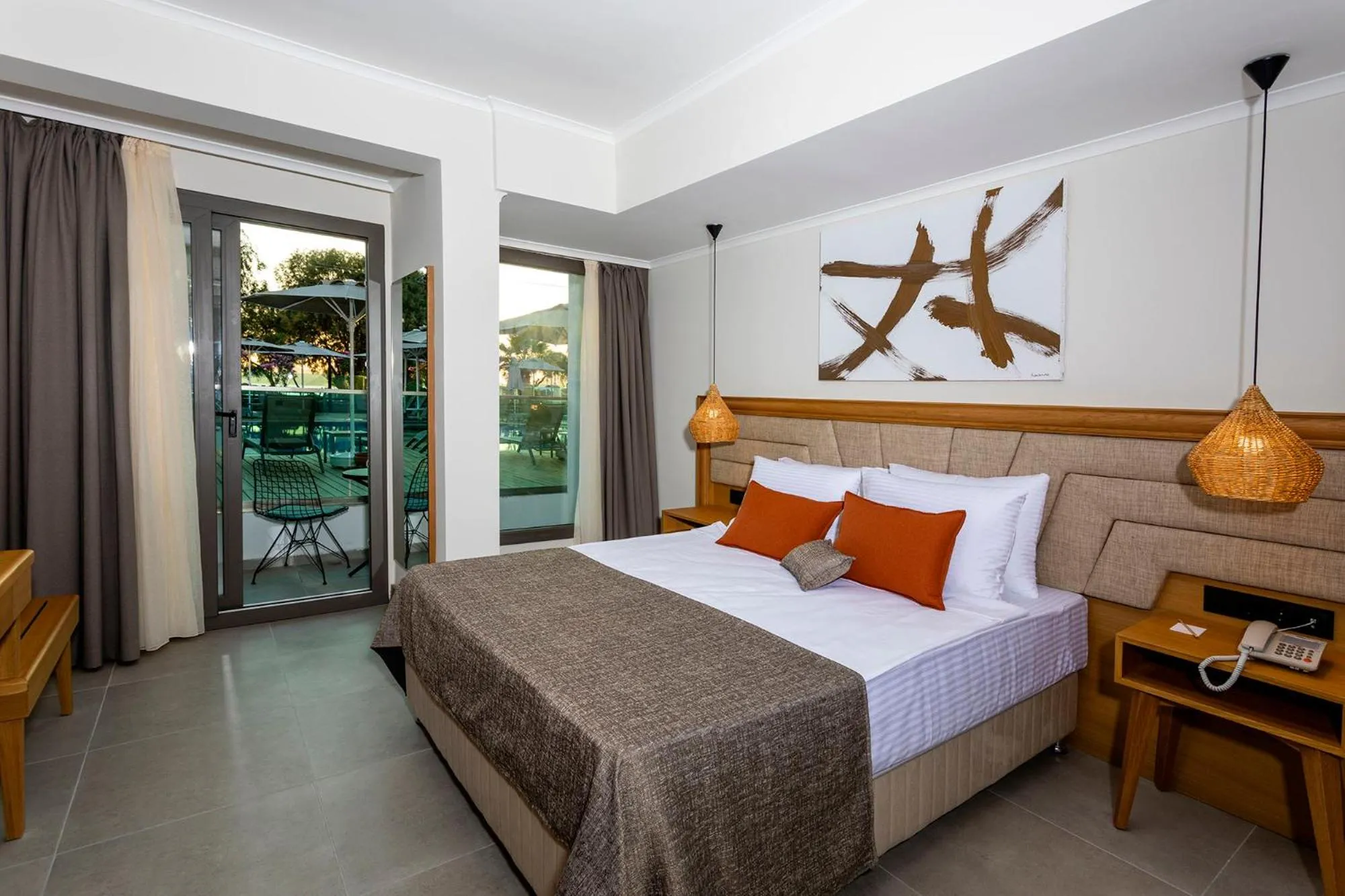 Bedroom in Yalıpark Beach Hotel