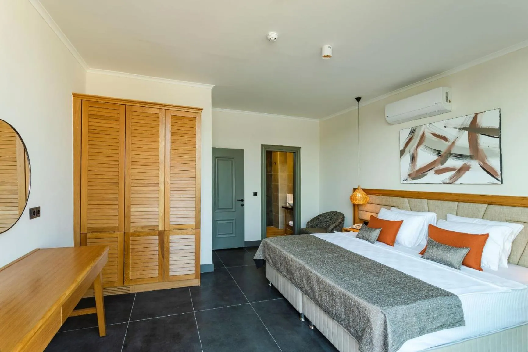 Bed in Yalıpark Beach Hotel