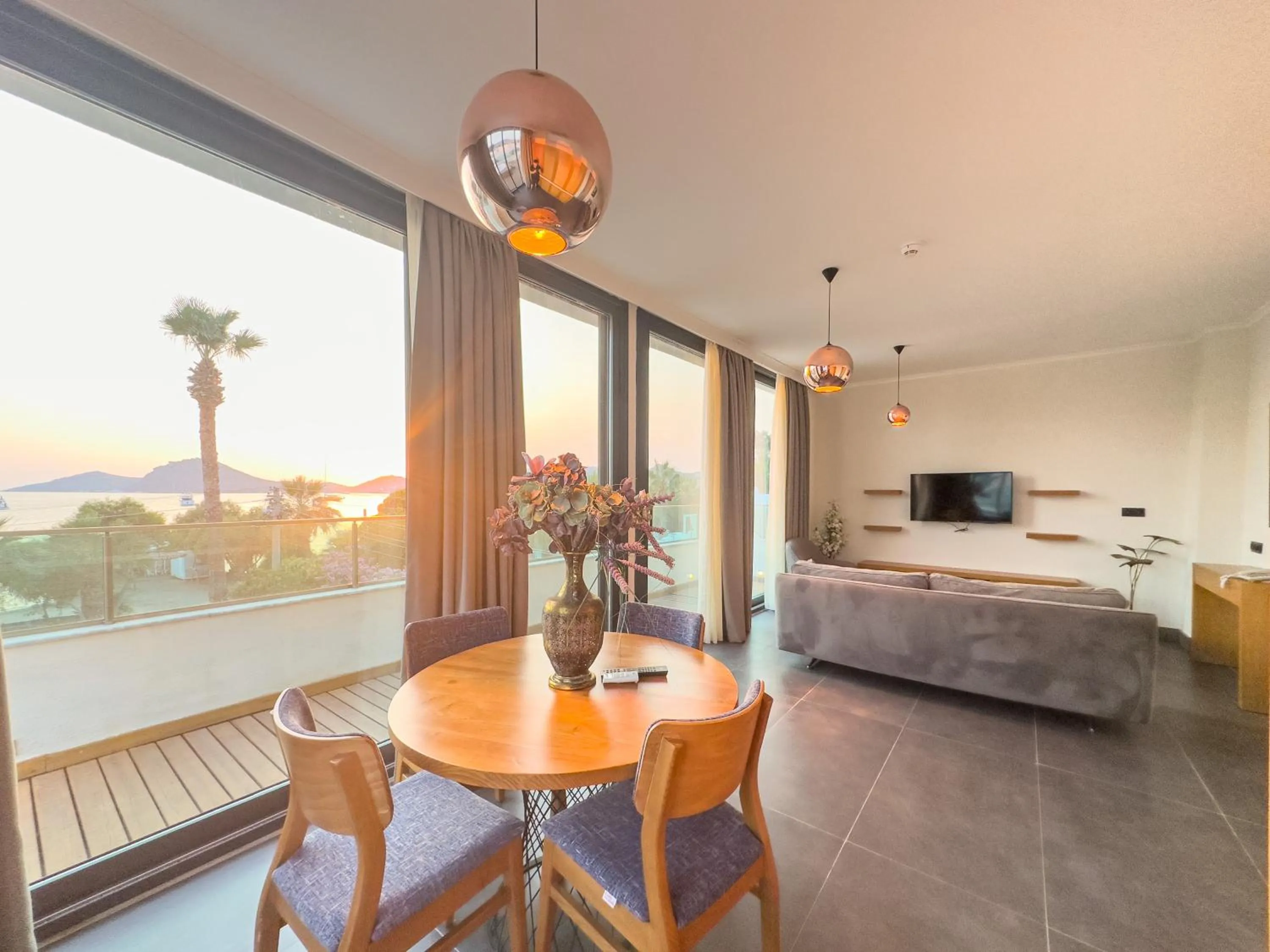 Living room in Yalıpark Beach Hotel