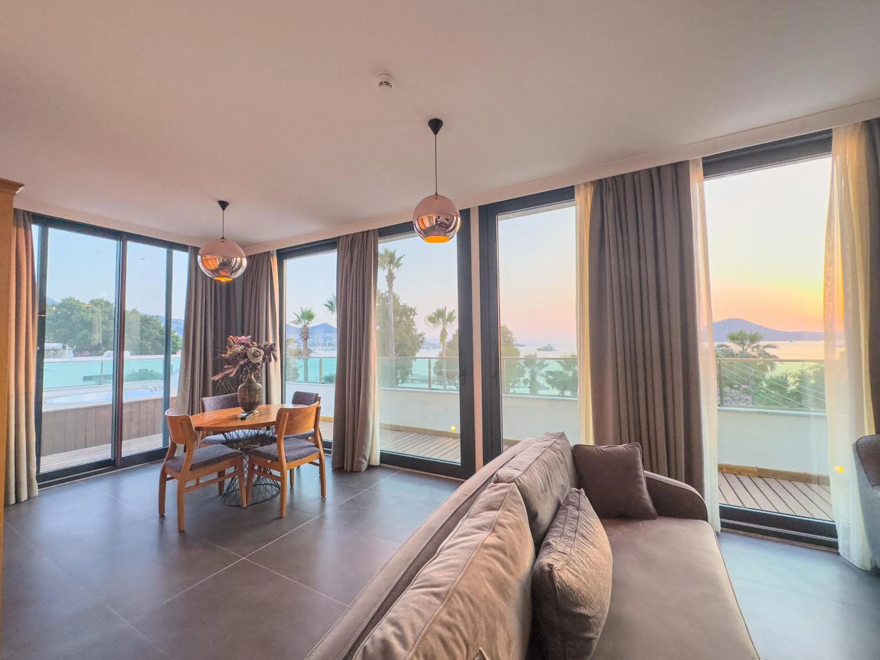 Living room in Yalıpark Beach Hotel