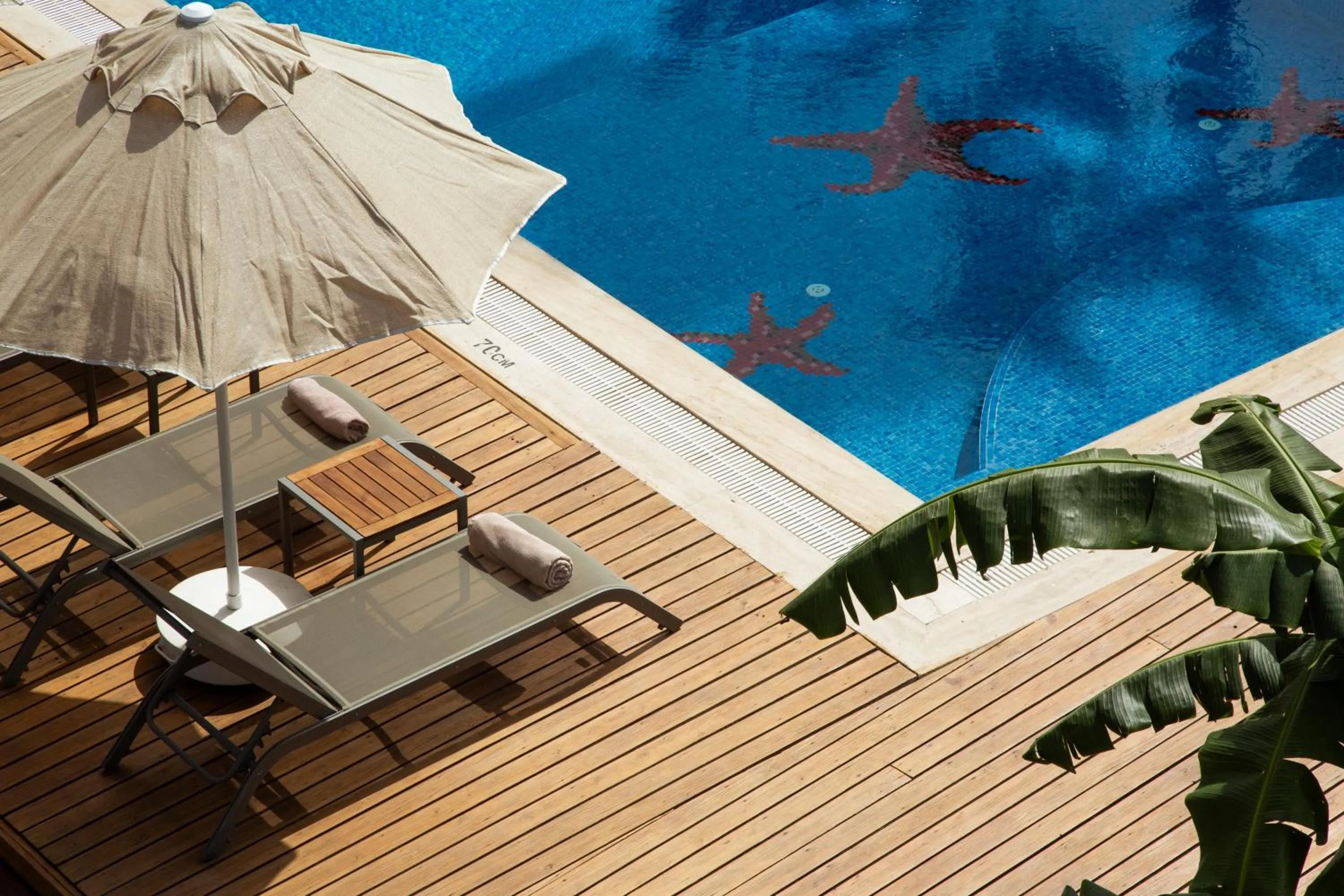 Pool view in Yalıpark Beach Hotel