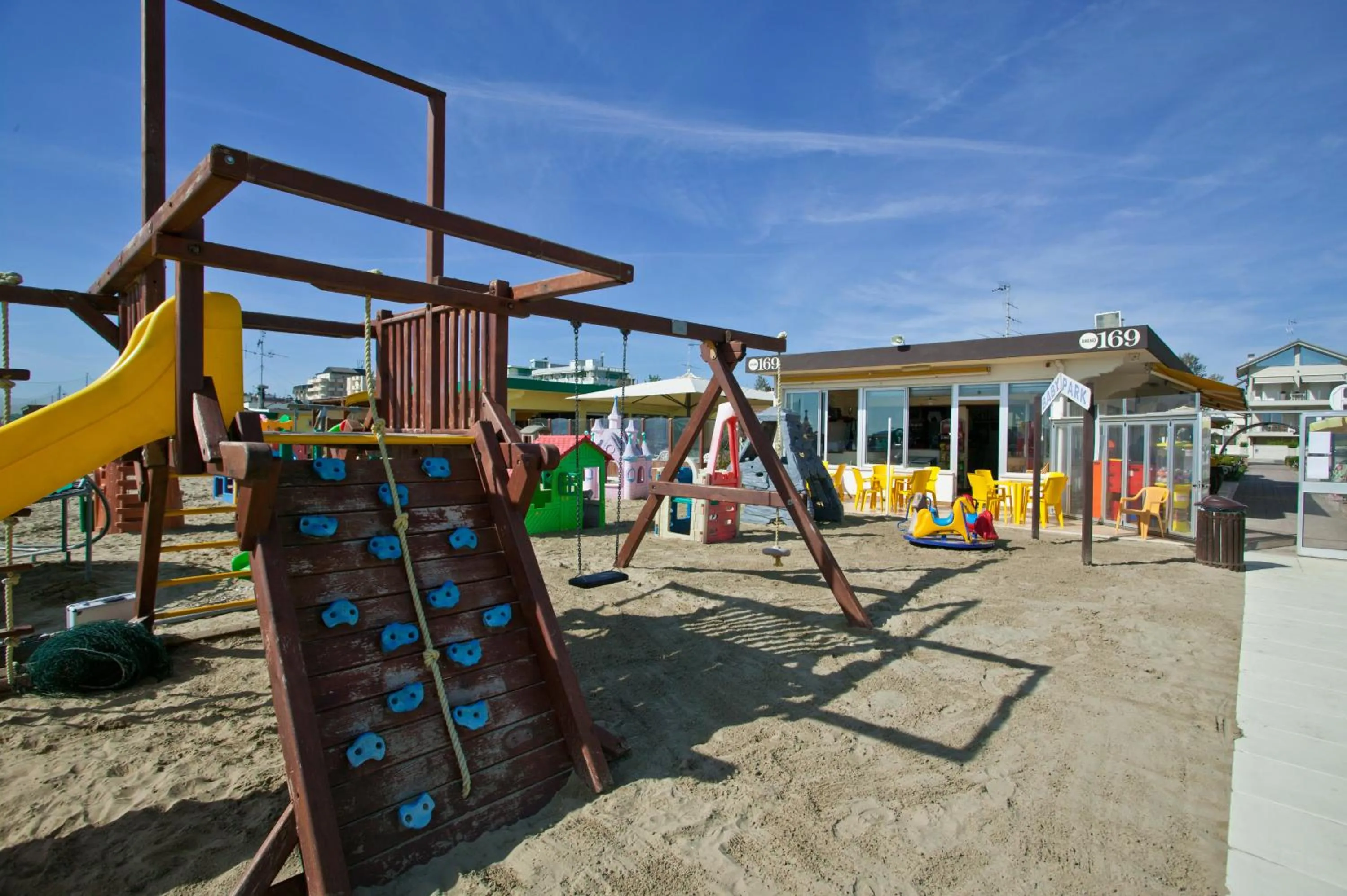 Beach in Hotel Blues