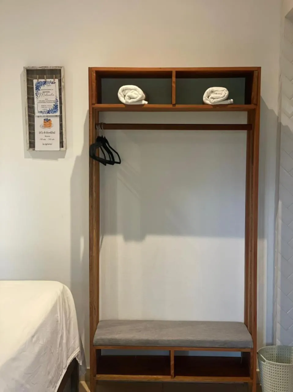 Bed in Hotel Madreselva