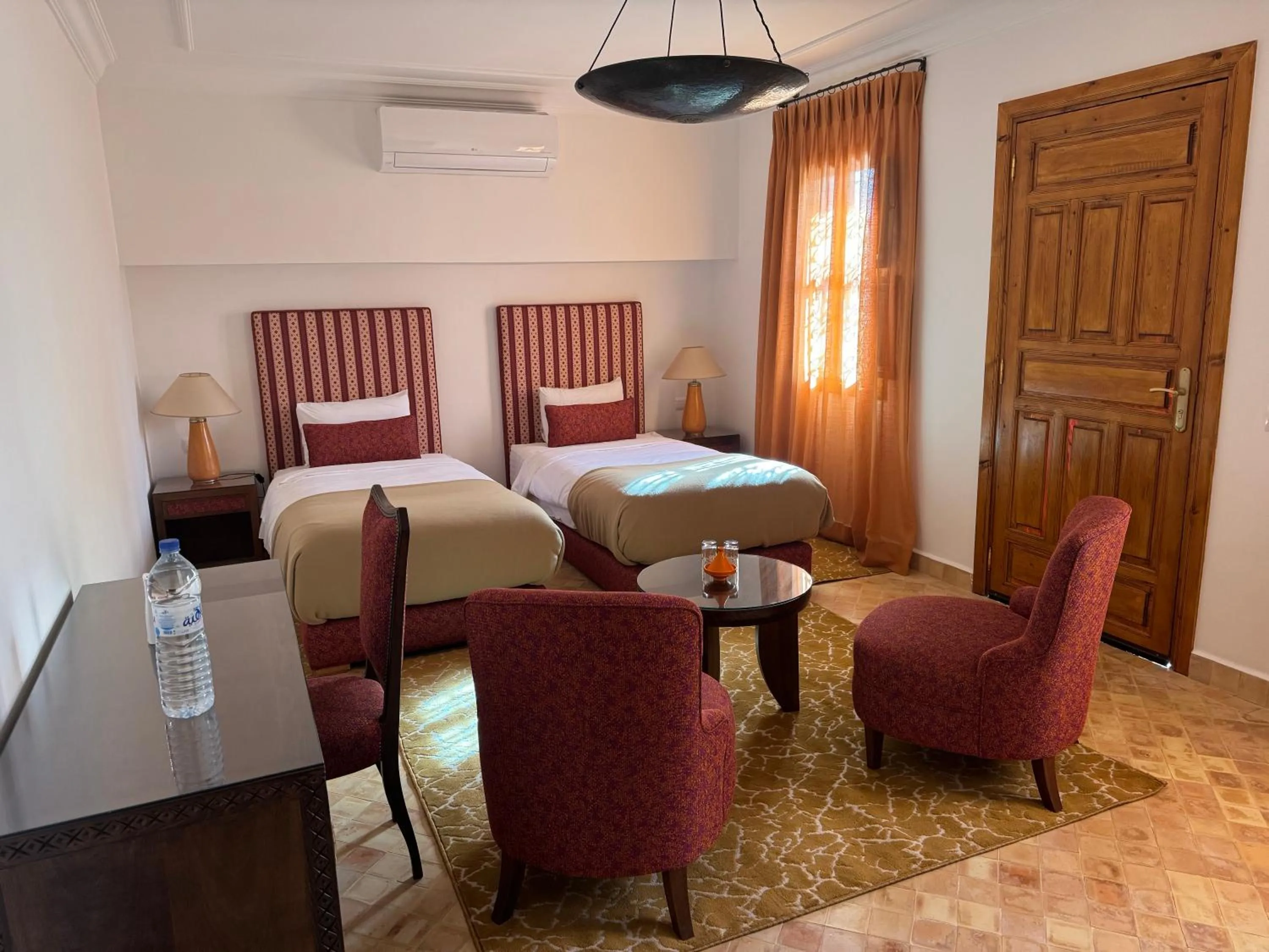 Bed in Riad Les Bougainvilliers