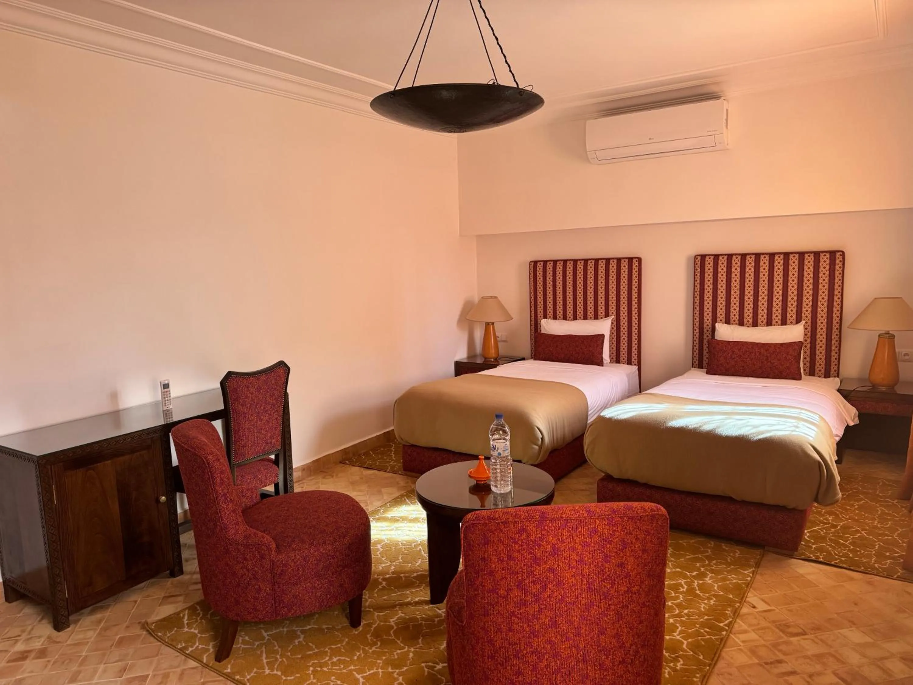 Bed in Riad Les Bougainvilliers