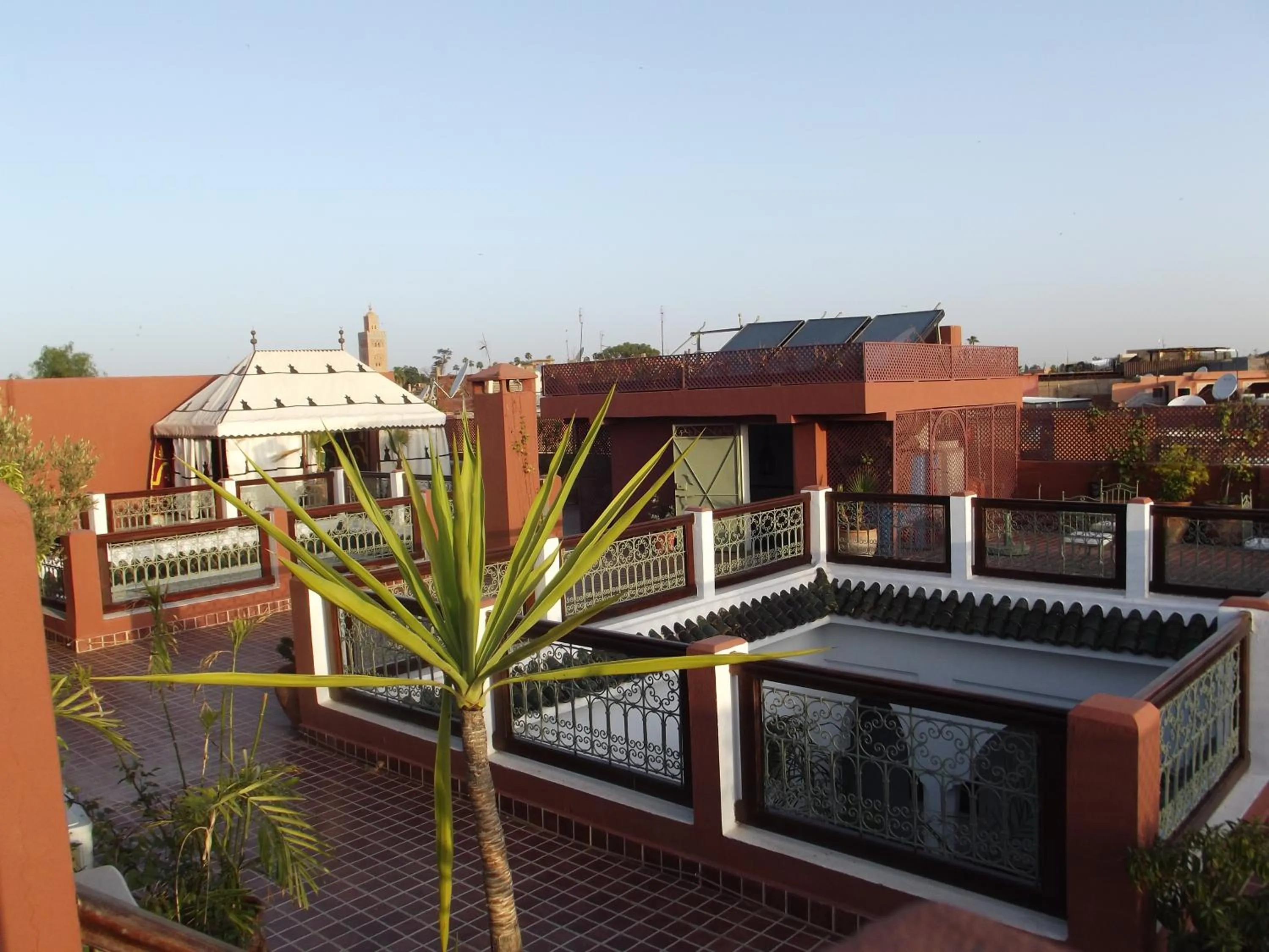 Balcony/Terrace in Riad Les Bougainvilliers