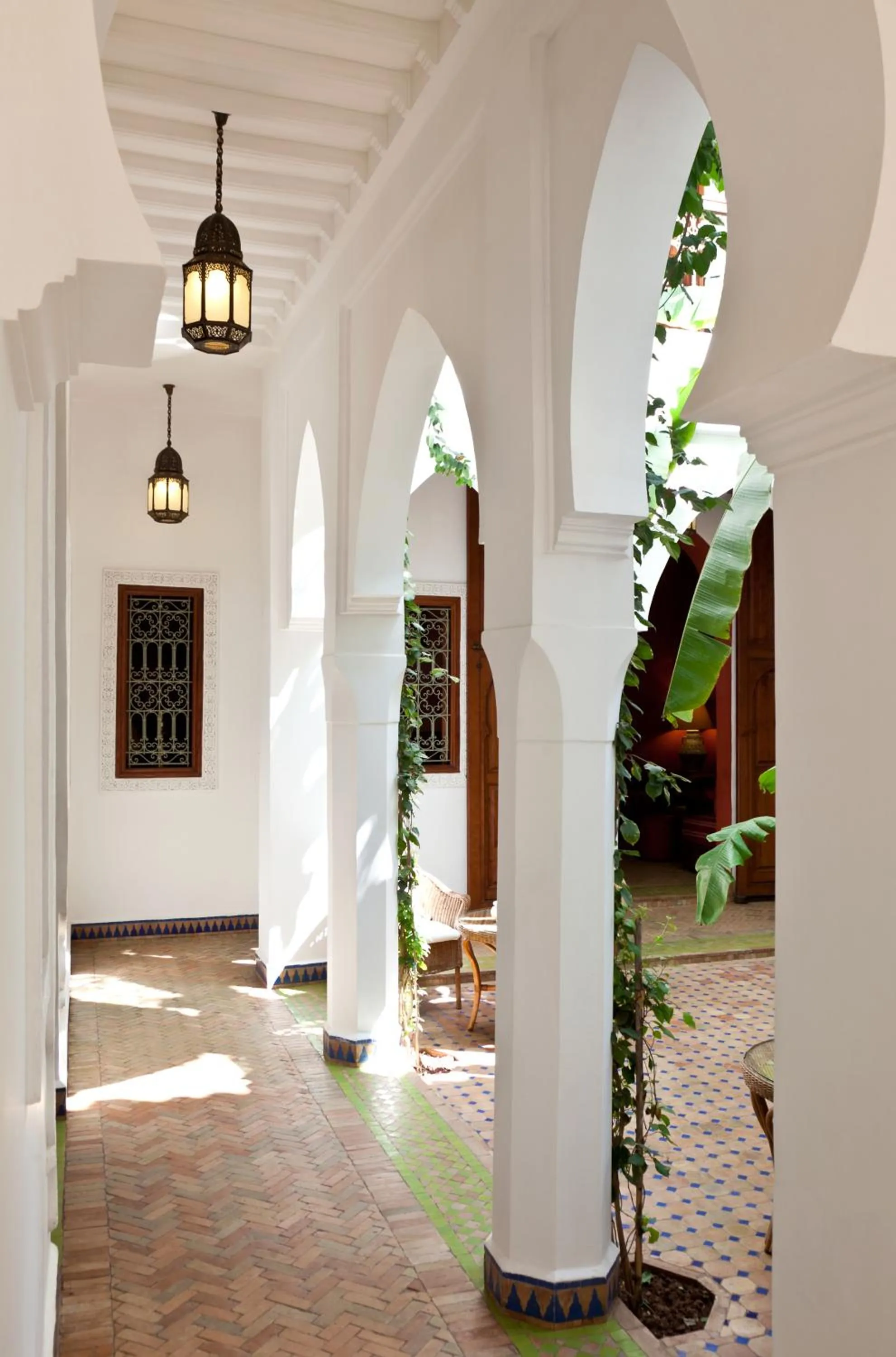 Garden in Riad Les Bougainvilliers