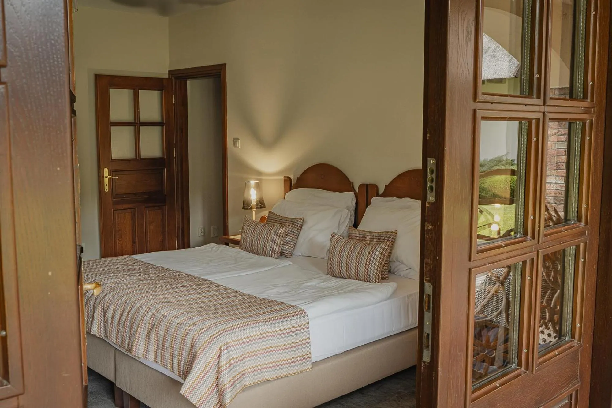 Bed in Hotel Aubrecht Country Spa Resort