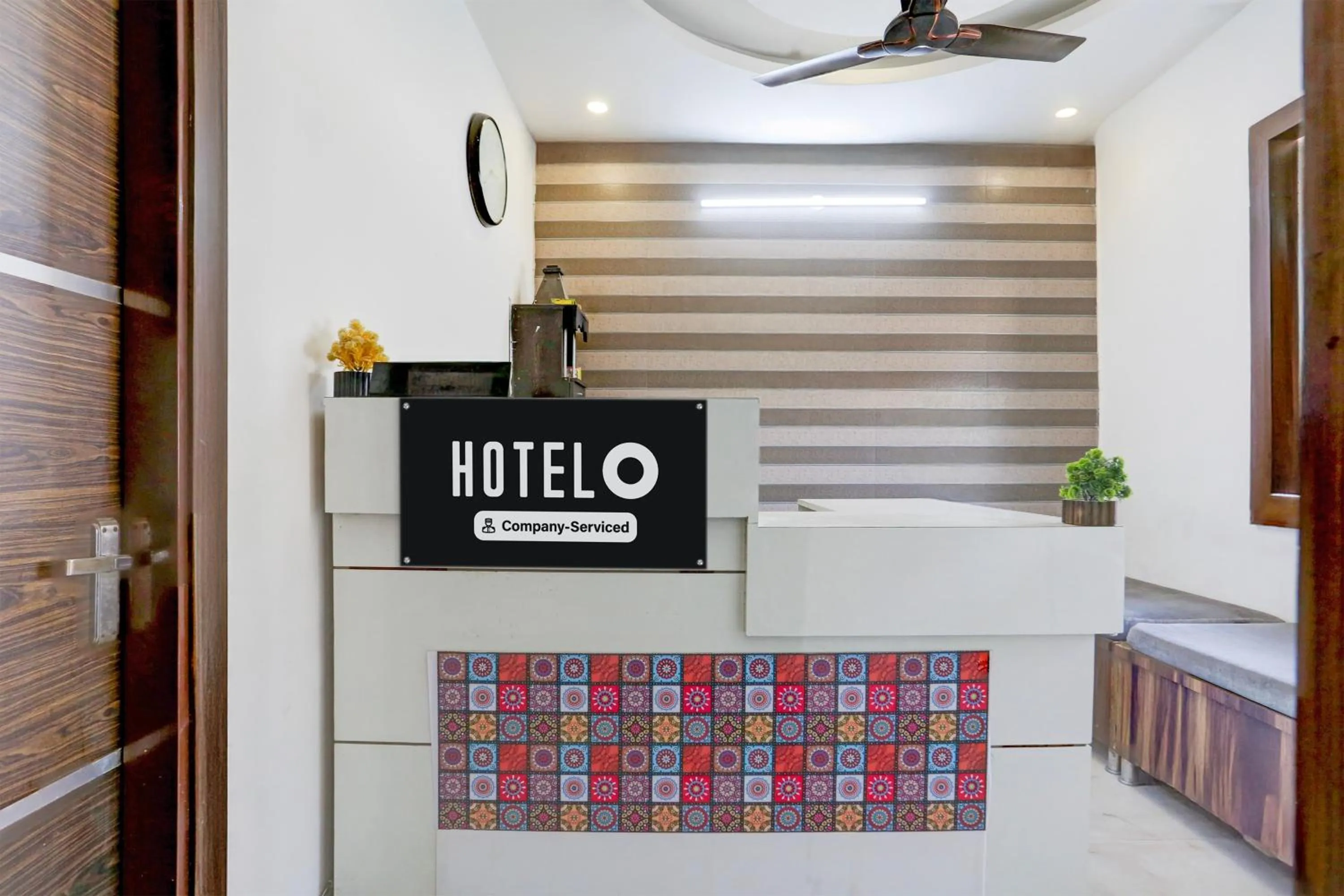 Lobby or reception in Super Hotel O Chandigarh Highway Near Prabhat Road