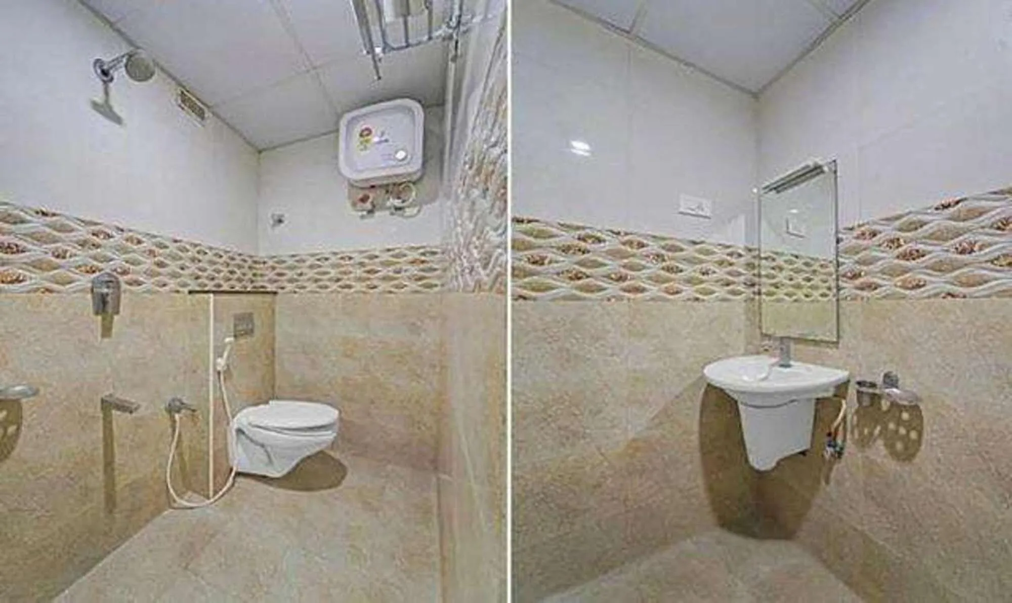 Bathroom in Fabhotel Chennai Palace - Nr Chennai Beach Railway Station