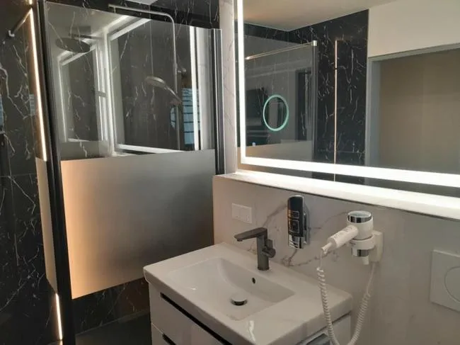 Bathroom in Müritz-Strandhotel