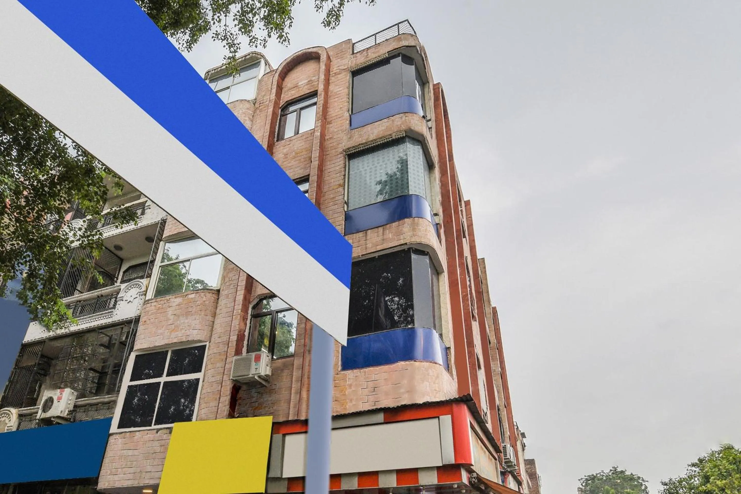 Facade/entrance in Hotel O Akash Continental