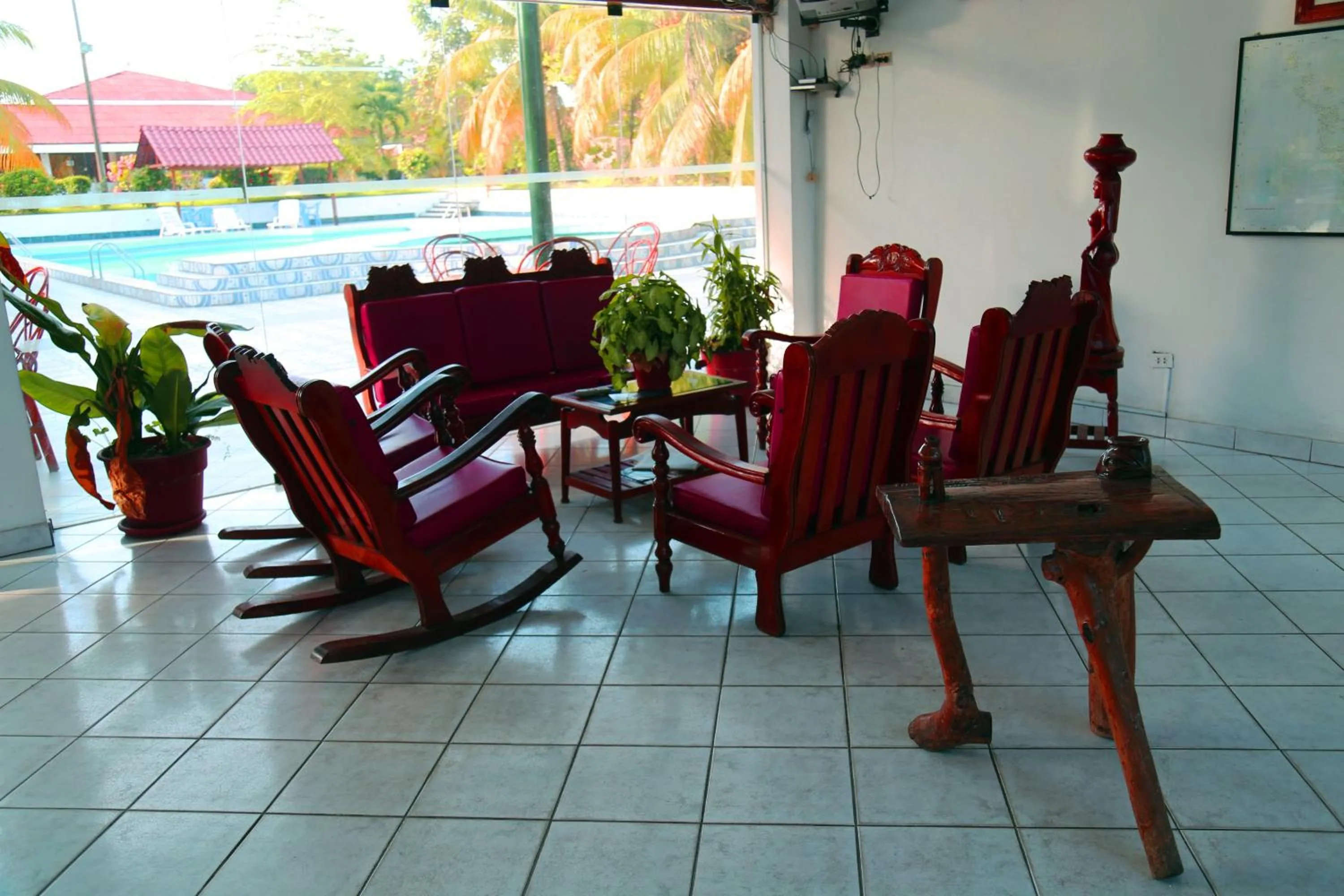 Lobby or reception in Hotel Sol del Oriente Iquitos