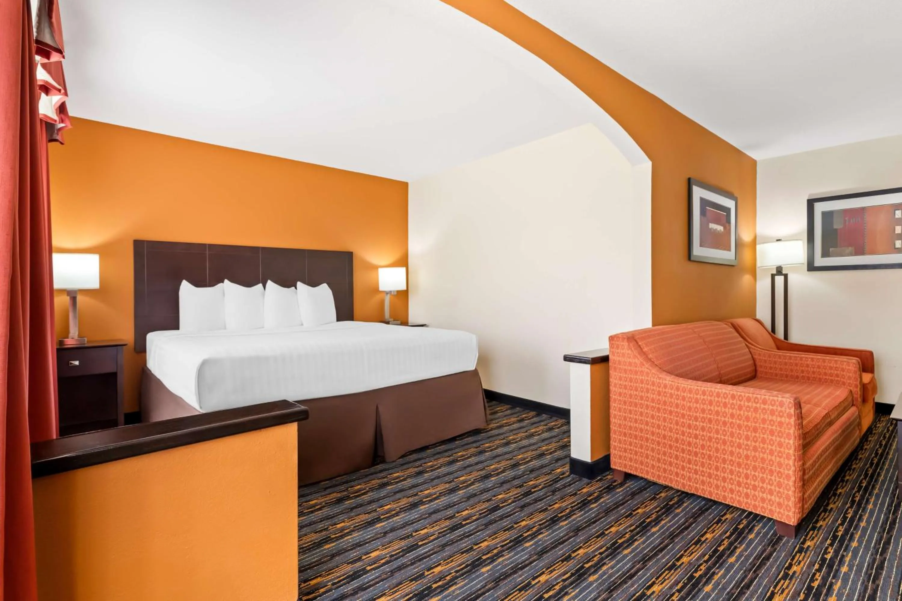 Bedroom, Bed in Best Western Kenosha Inn