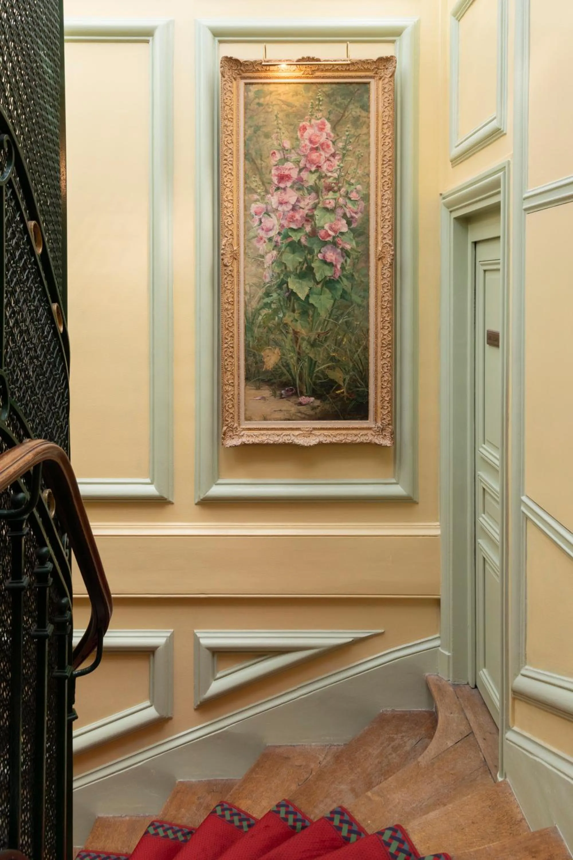 Decorative detail in Hôtel Langlois