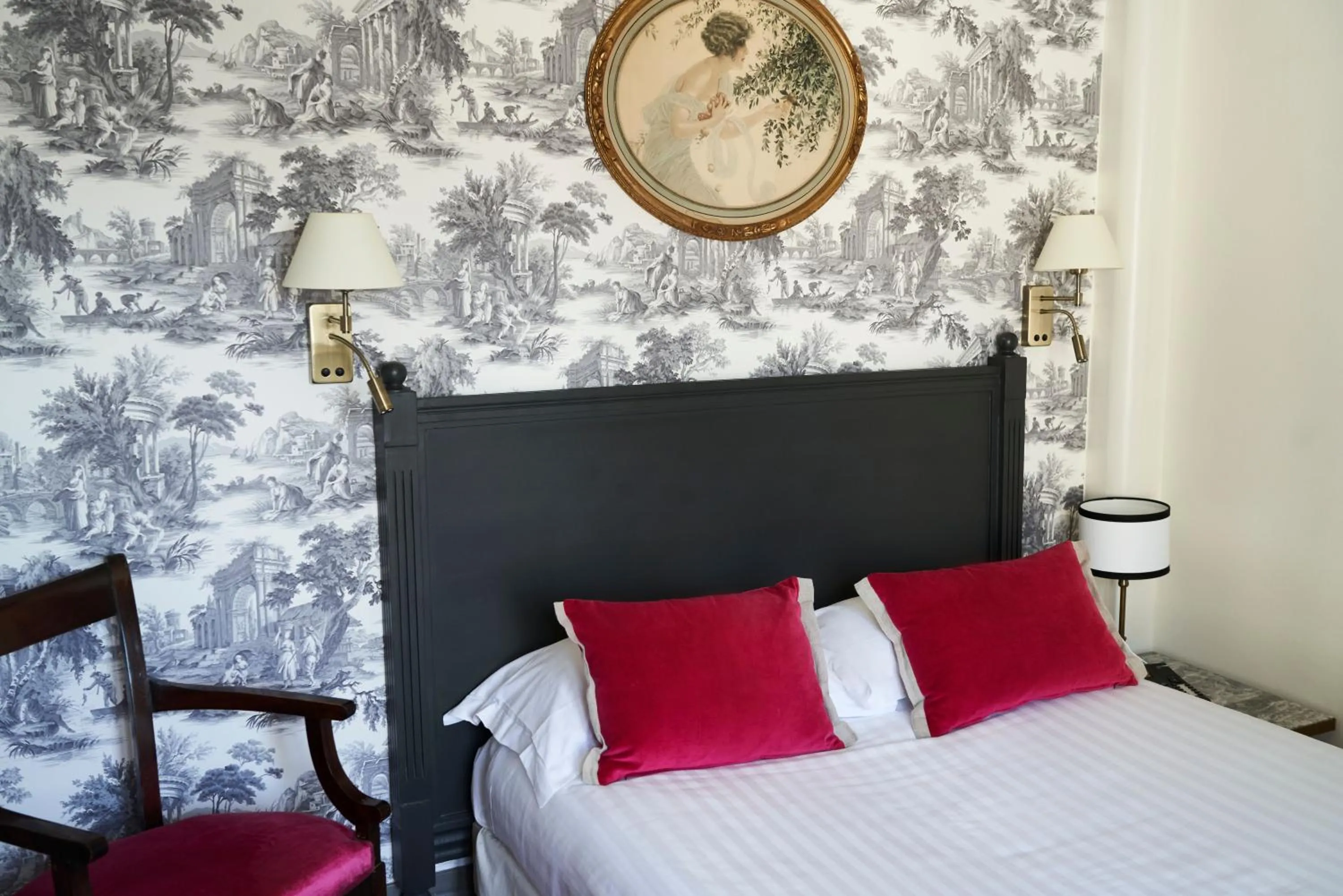 Bed in Hôtel Langlois