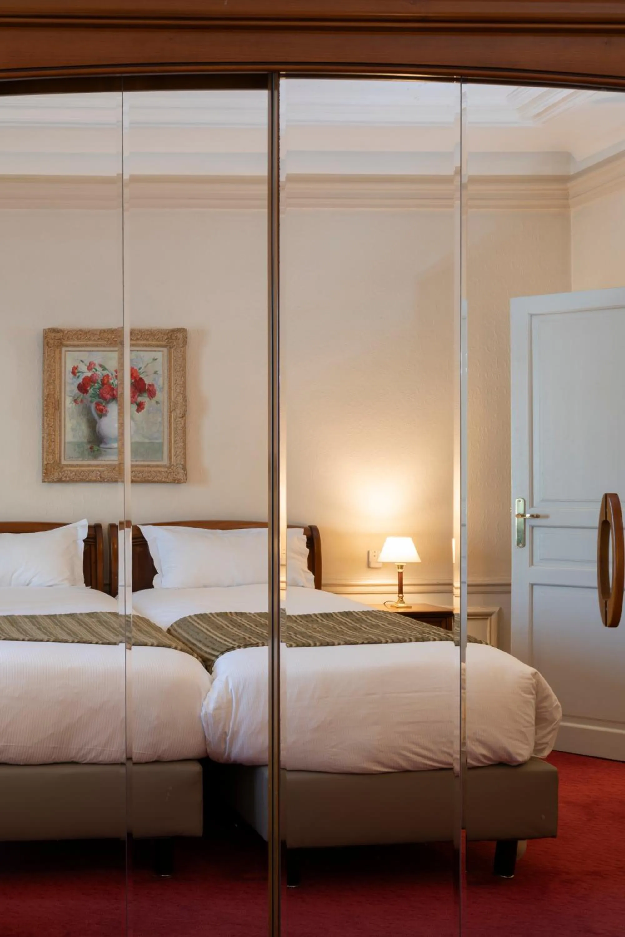 Bed in Hôtel Langlois