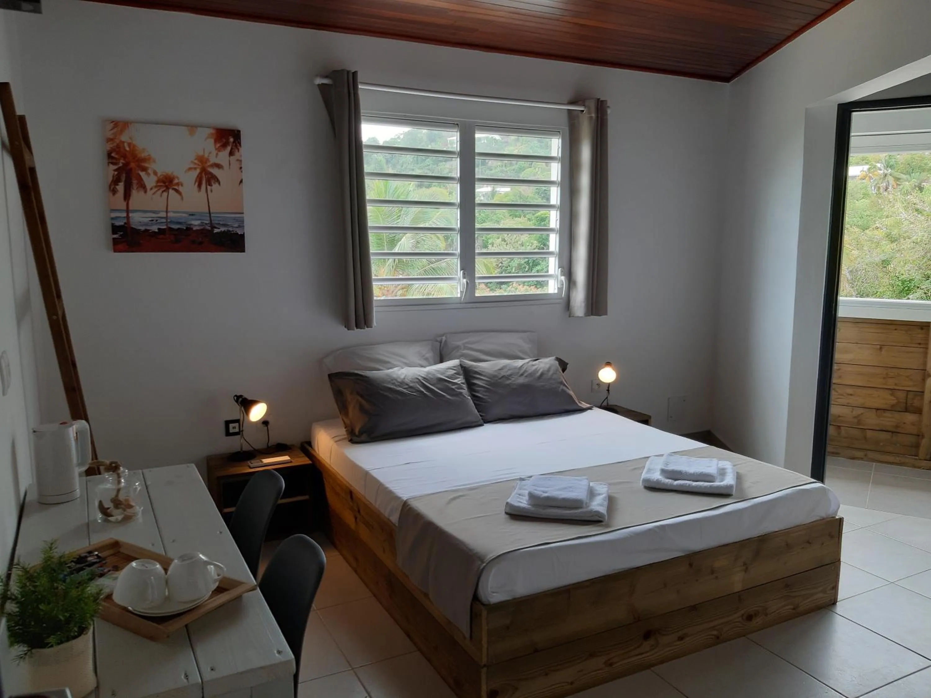 Bed in Villa Clémence