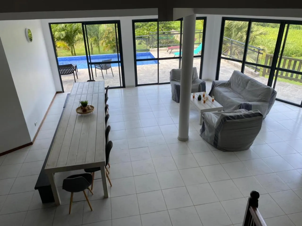 Living room in Villa Clémence