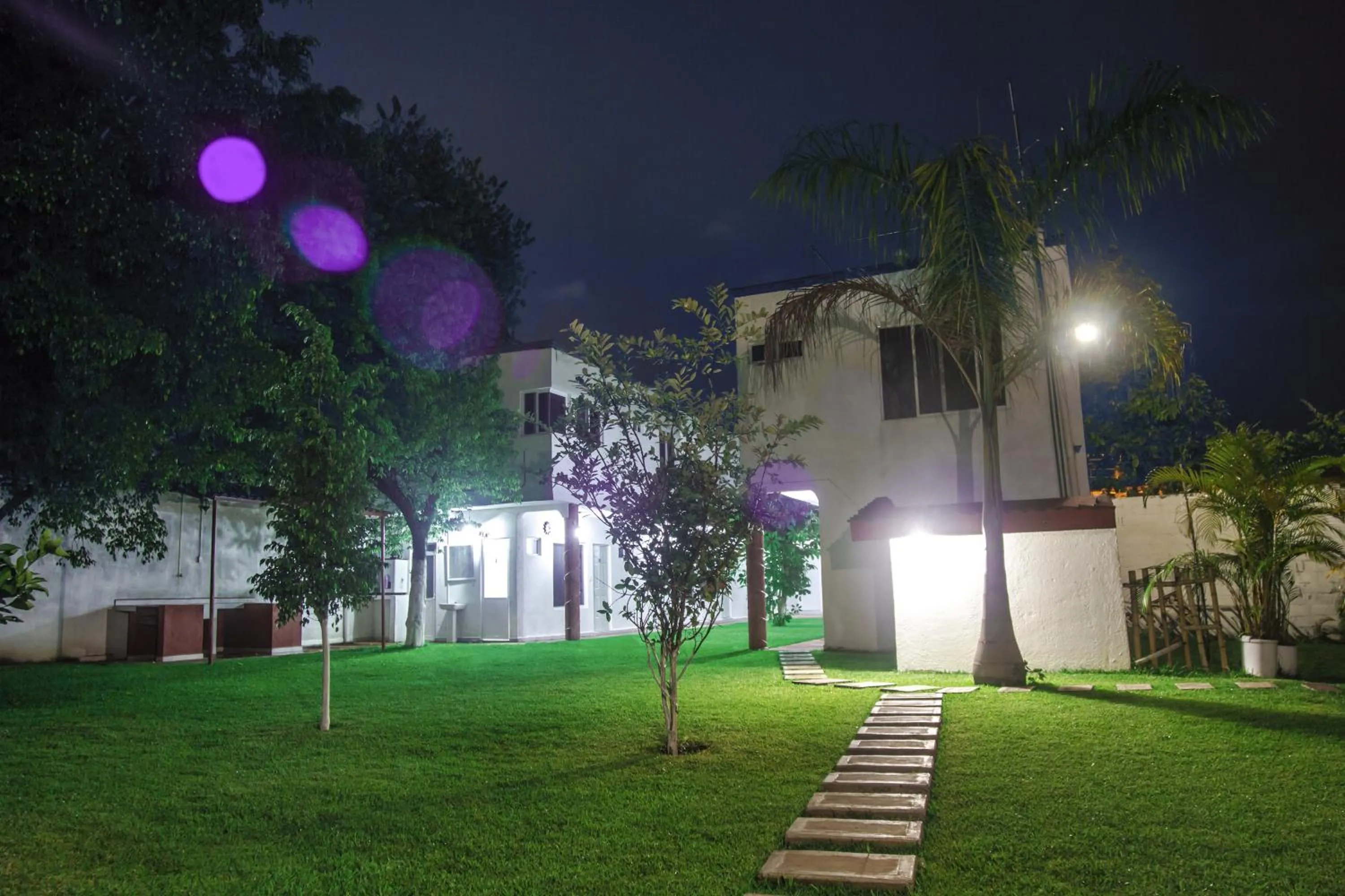 Patio in Hotel Quinta Paraiso