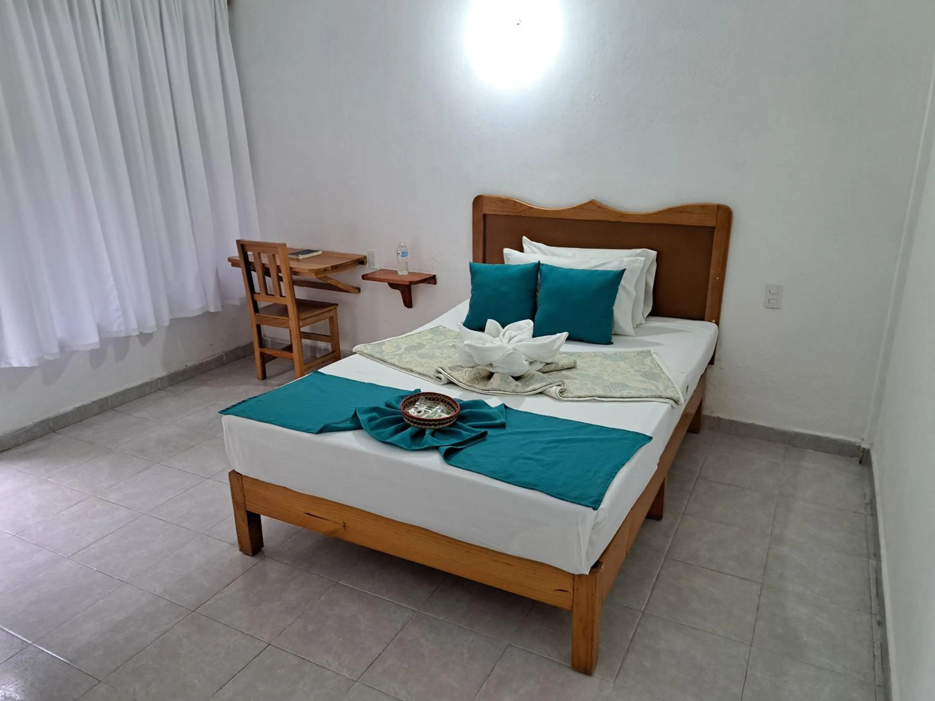 Bed in Hotel Quinta Paraiso