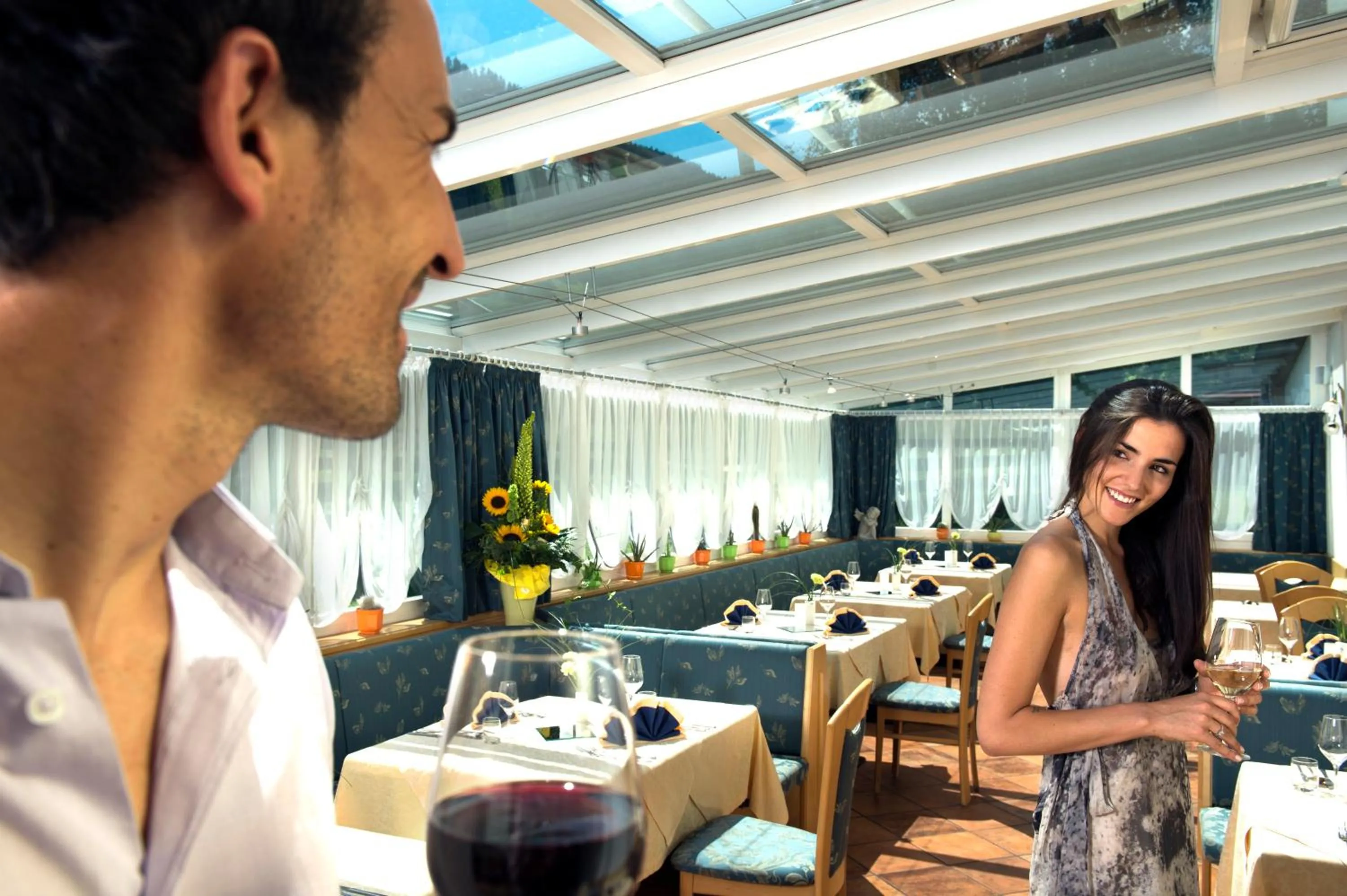 Restaurant/places to eat in Hotel Bergblick