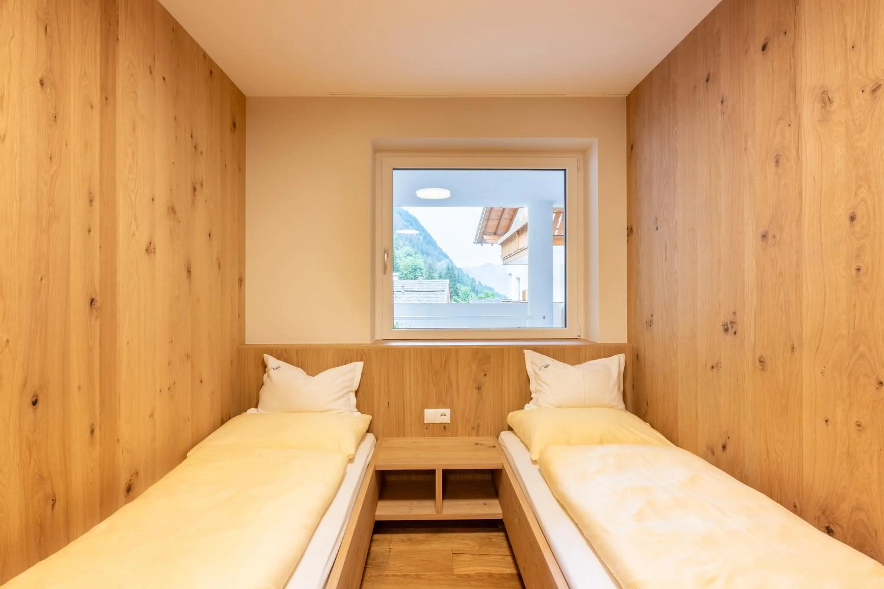 Bedroom, Bed in Hotel Bergblick