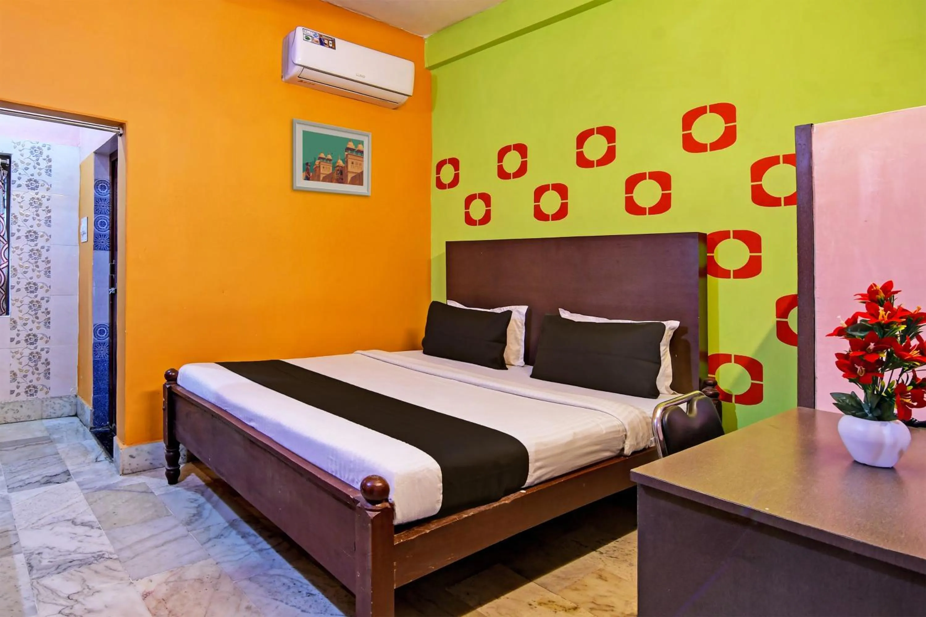 Bedroom, Bed in Hotel O Chilika Residency