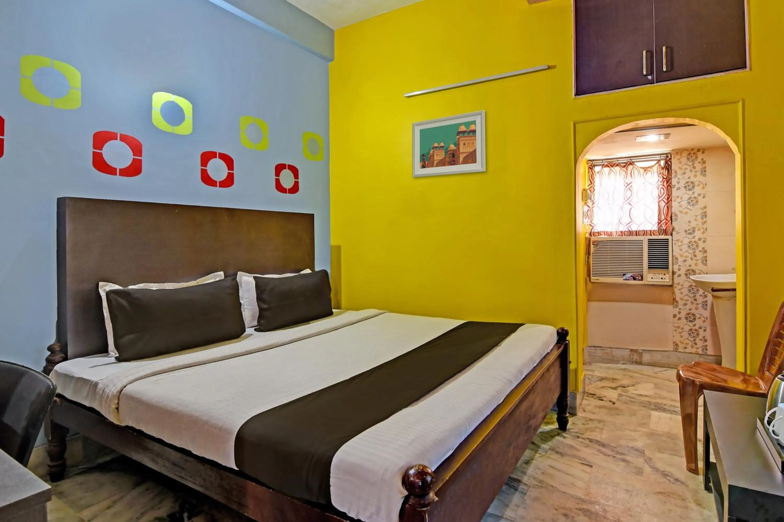 Bedroom, Bed in Hotel O Chilika Residency