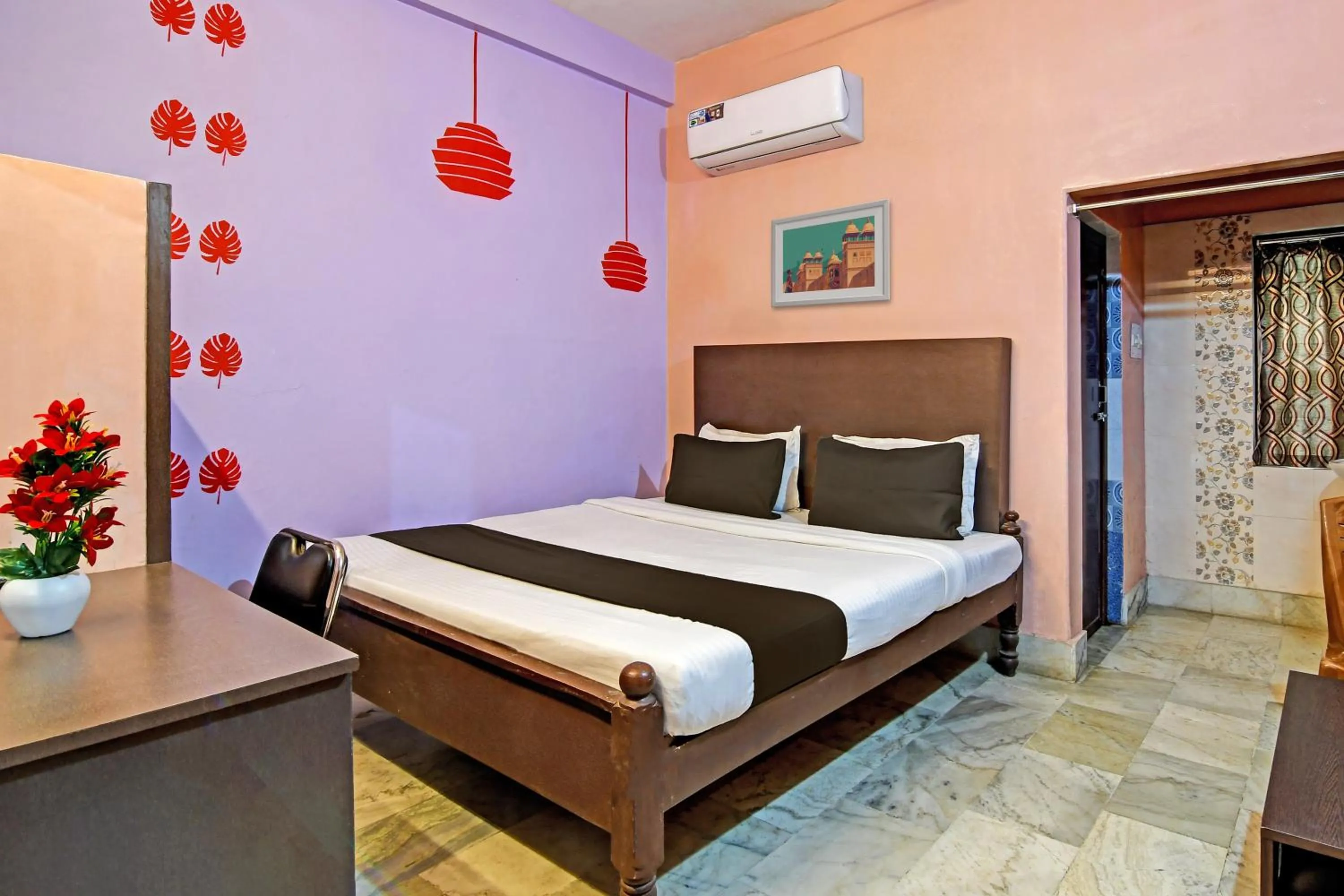 Bedroom, Bed in Hotel O Chilika Residency
