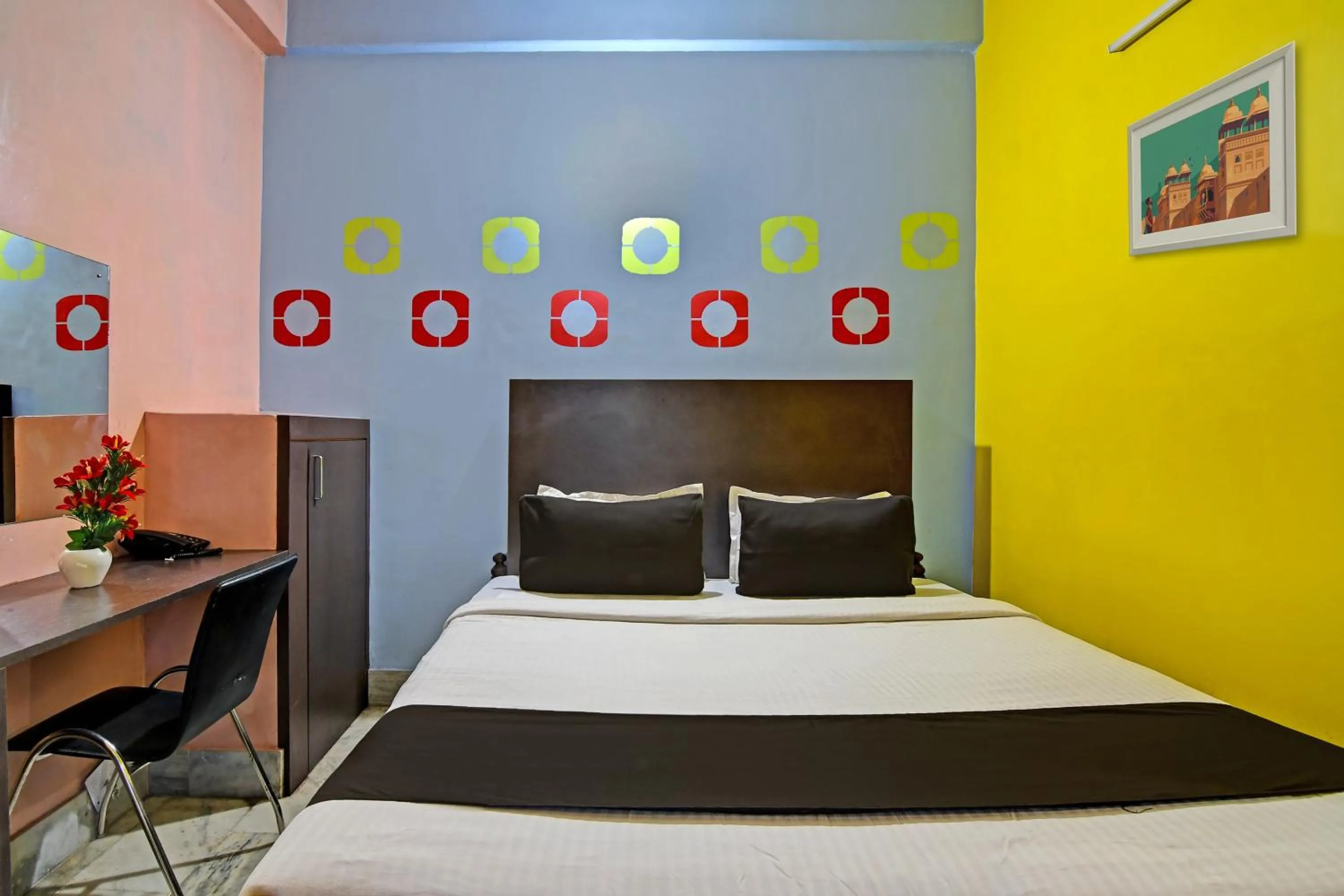 Bedroom, Bed in Hotel O Chilika Residency