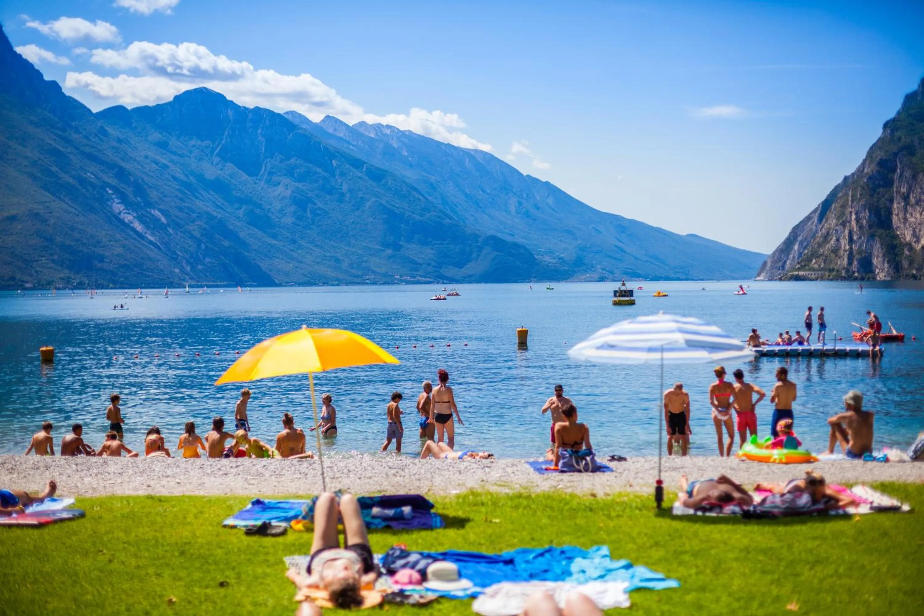 Beach in Hotel Sole Relax & Panorama