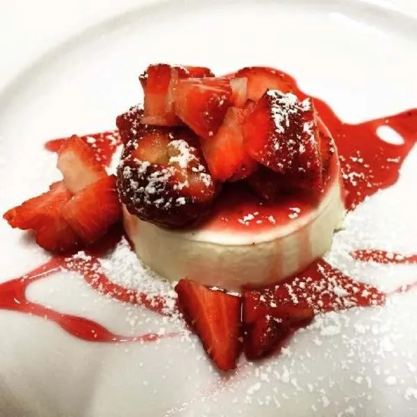 Food close-up in Villa Grazia