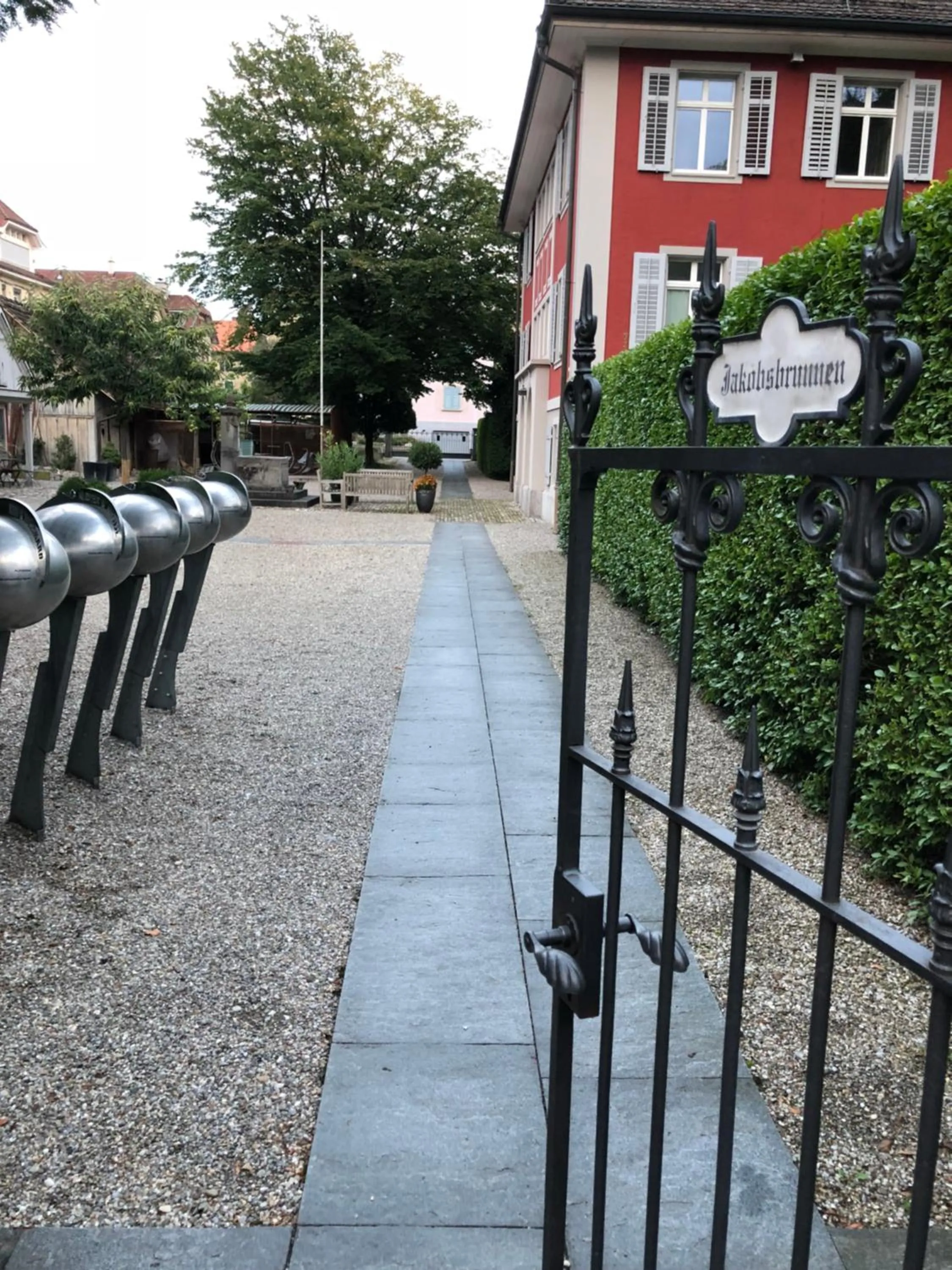 Facade/entrance in Villa Jakobsbrunnen