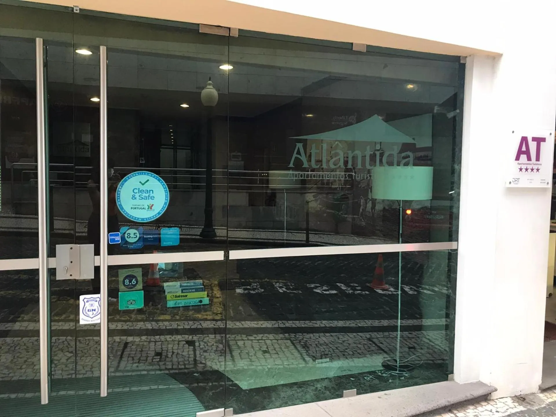 Facade/entrance in Apartamentos Turisticos Atlantida