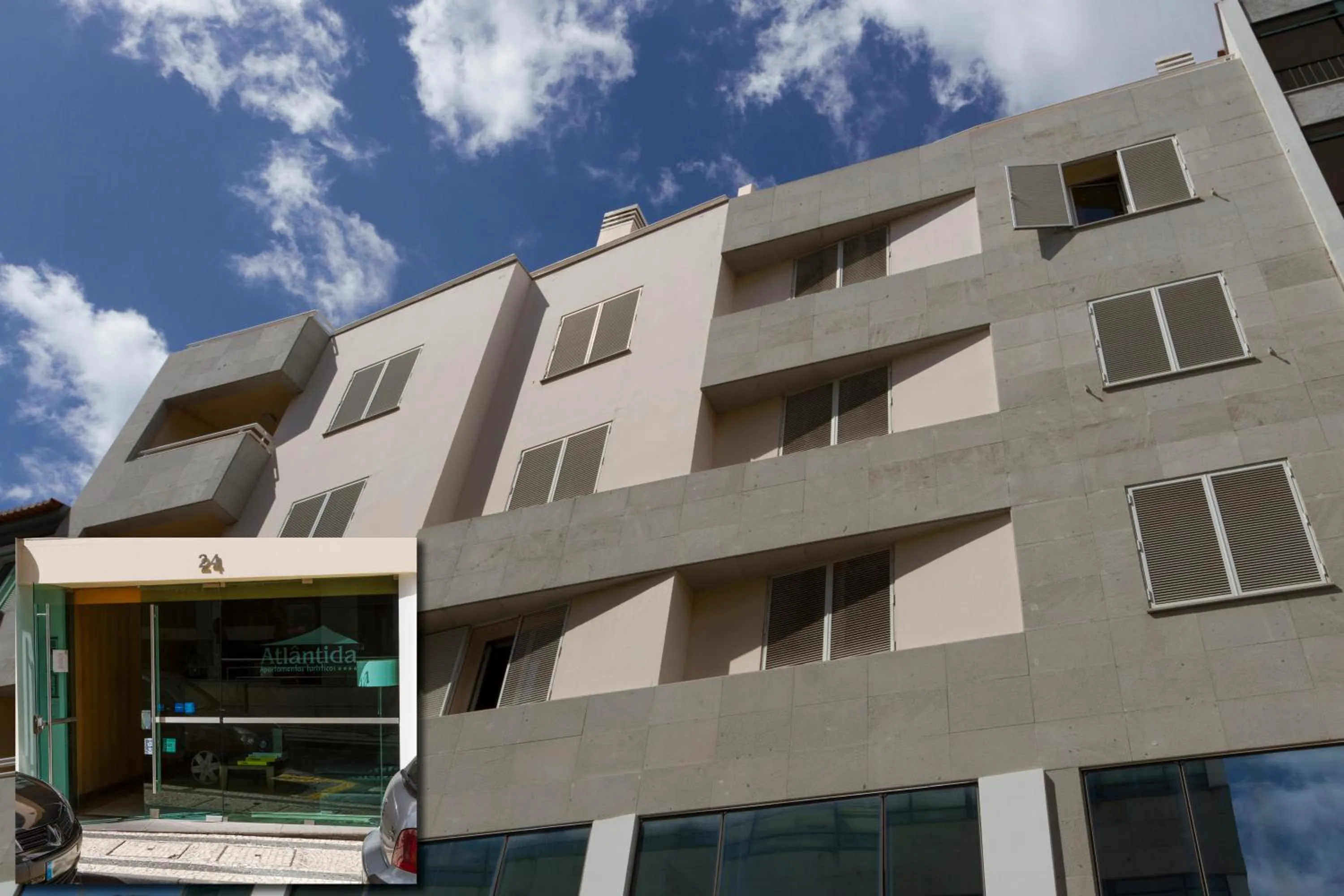 Facade/entrance in Apartamentos Turisticos Atlantida